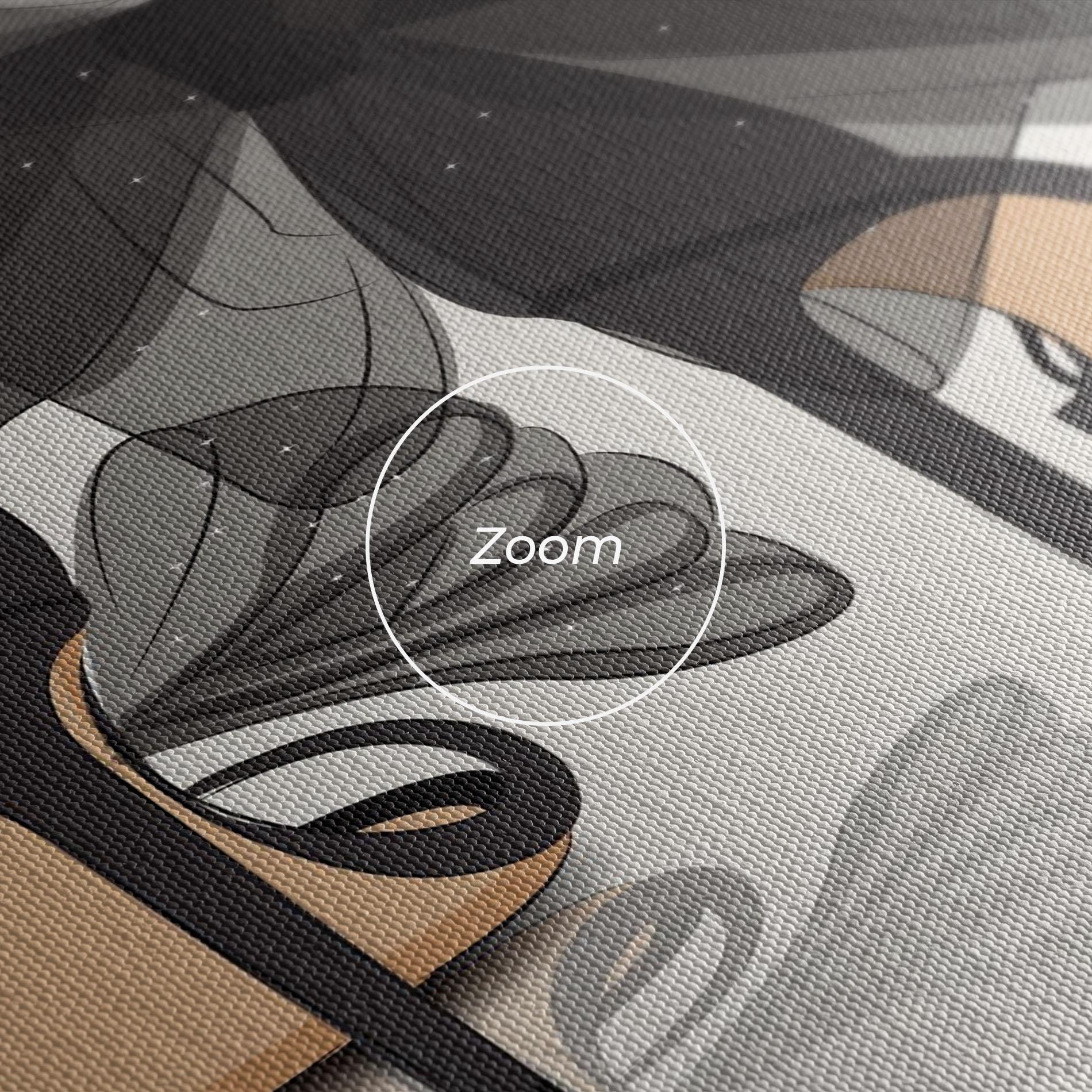 Tablou Canvas Black Bow Heels mockup 3