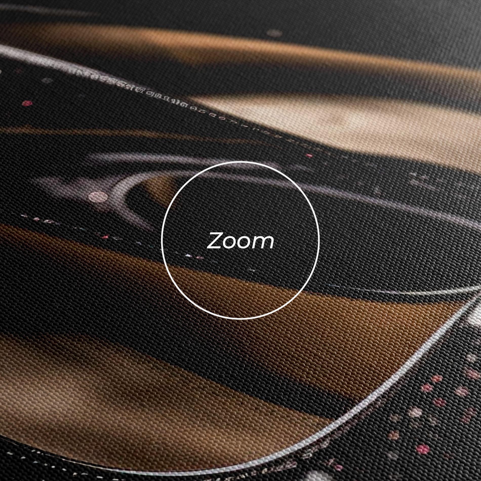 Tablou Canvas Black Leather Shoe mockup 3