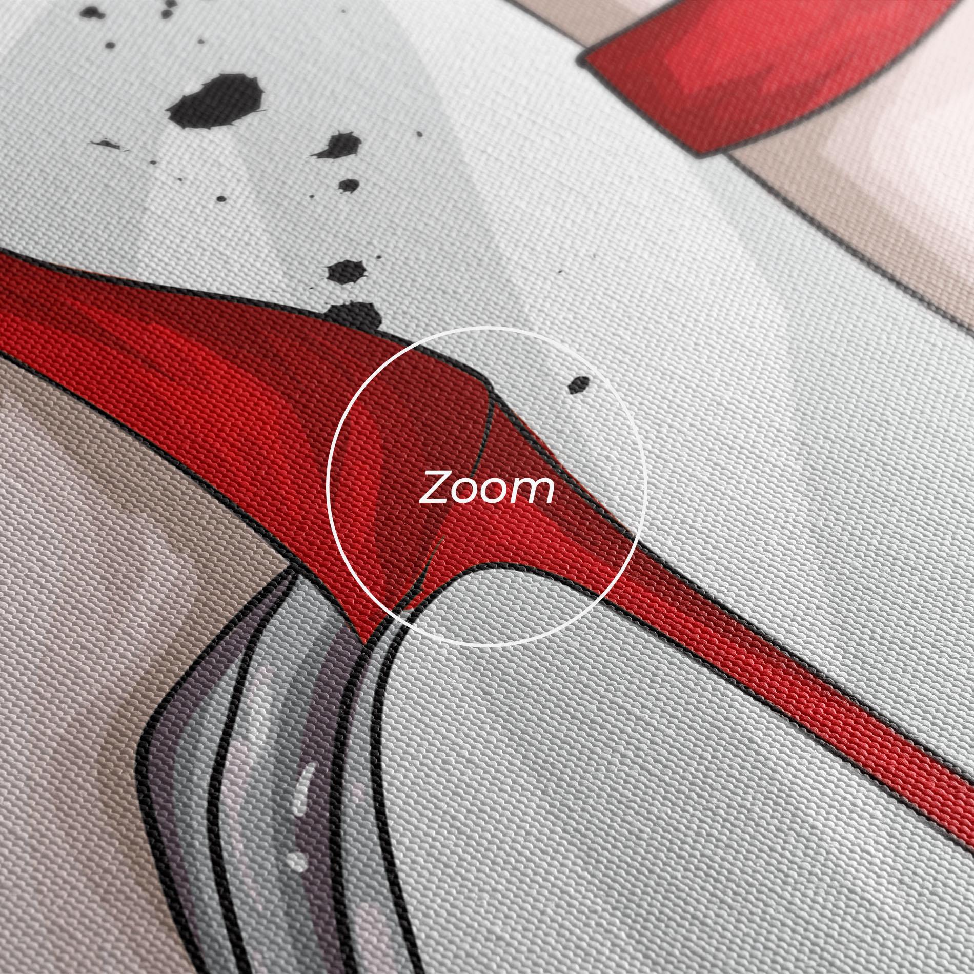 Tablou Canvas Black Red Heels mockup 3