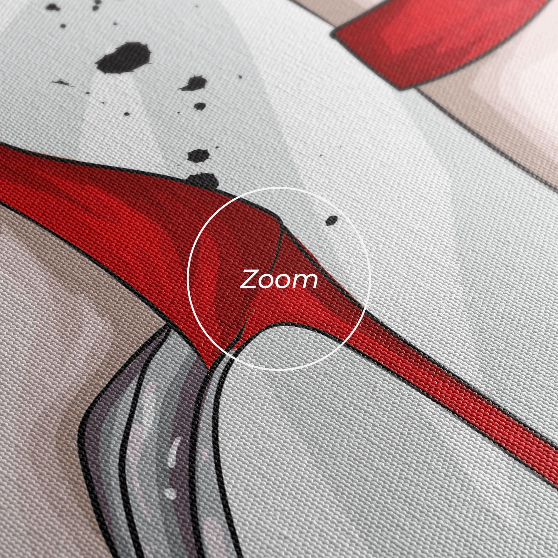 Black Red Heels mockup 3