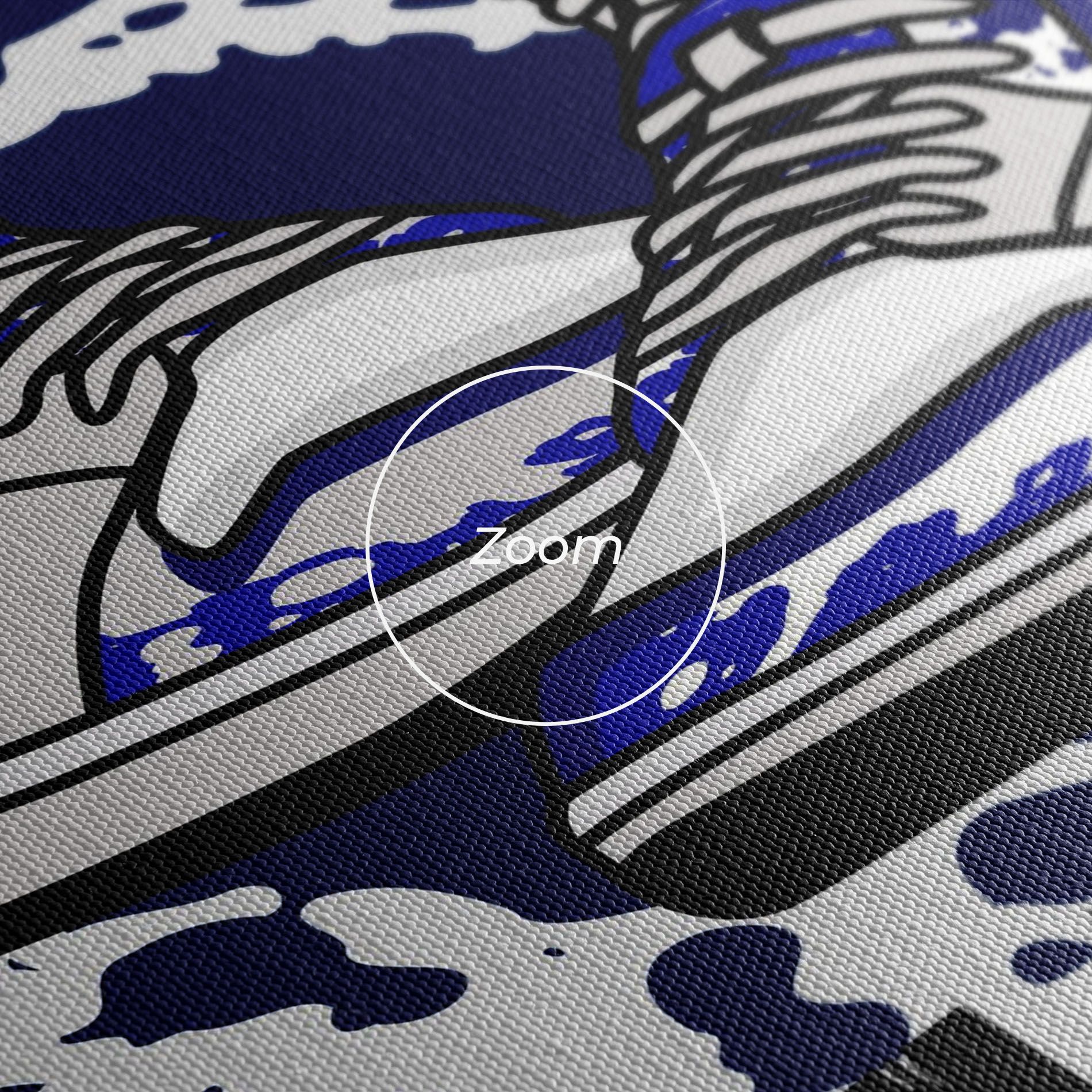 Dark Blue Sneakers mockup 3