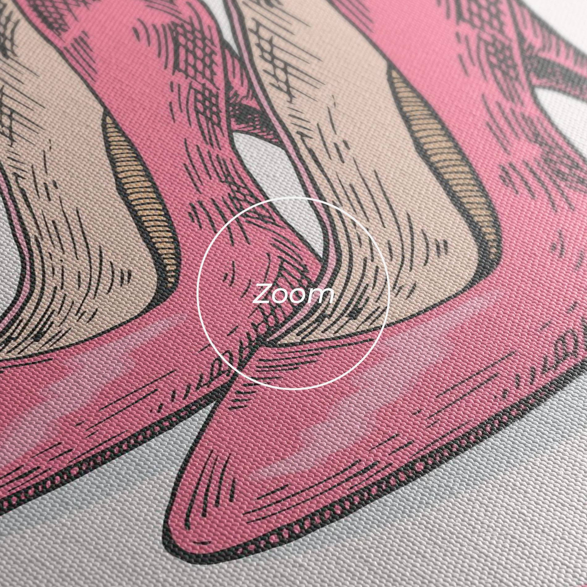 Tablou Canvas Girl Things mockup 3