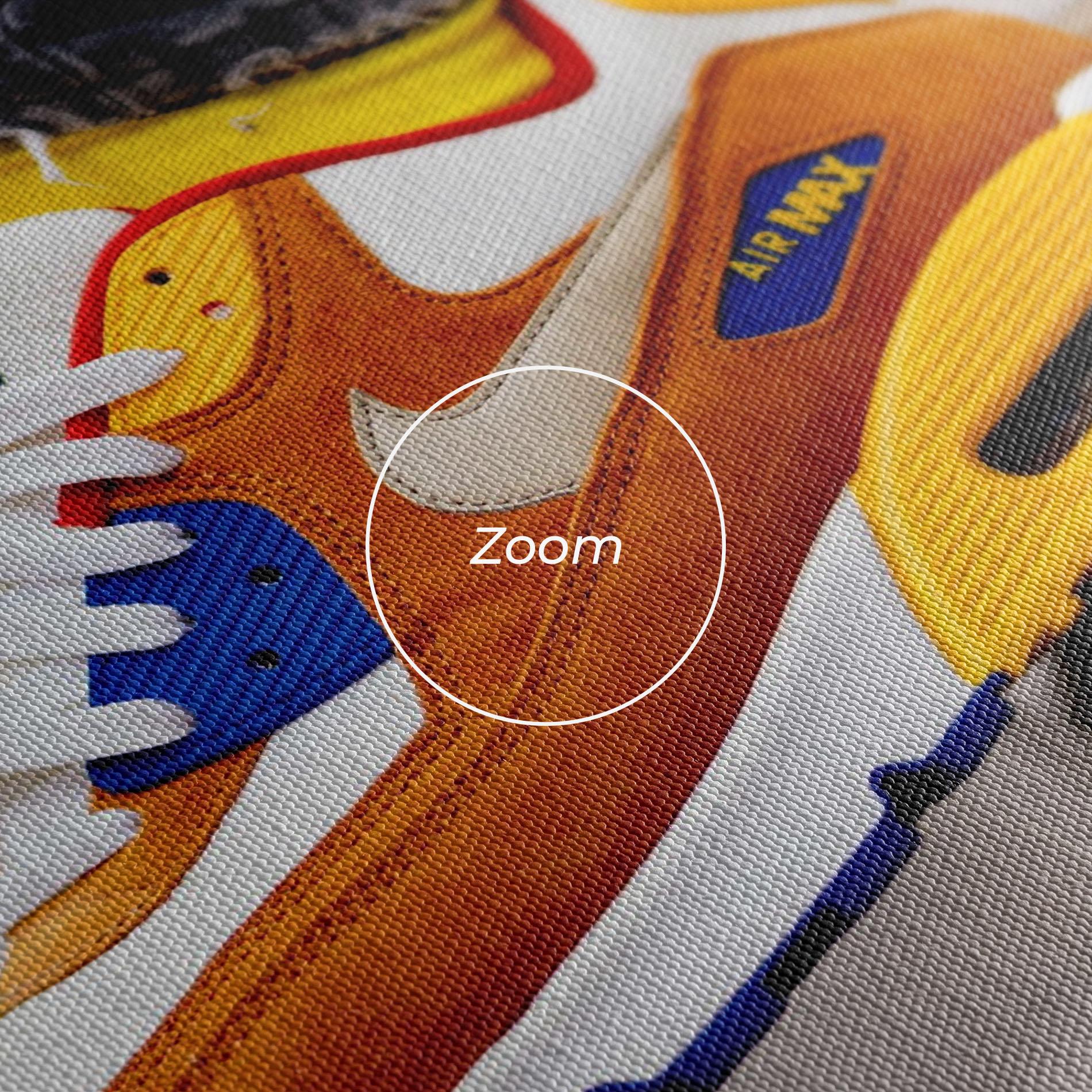 Tablou Canvas Nike Air Max Shoes mockup 3