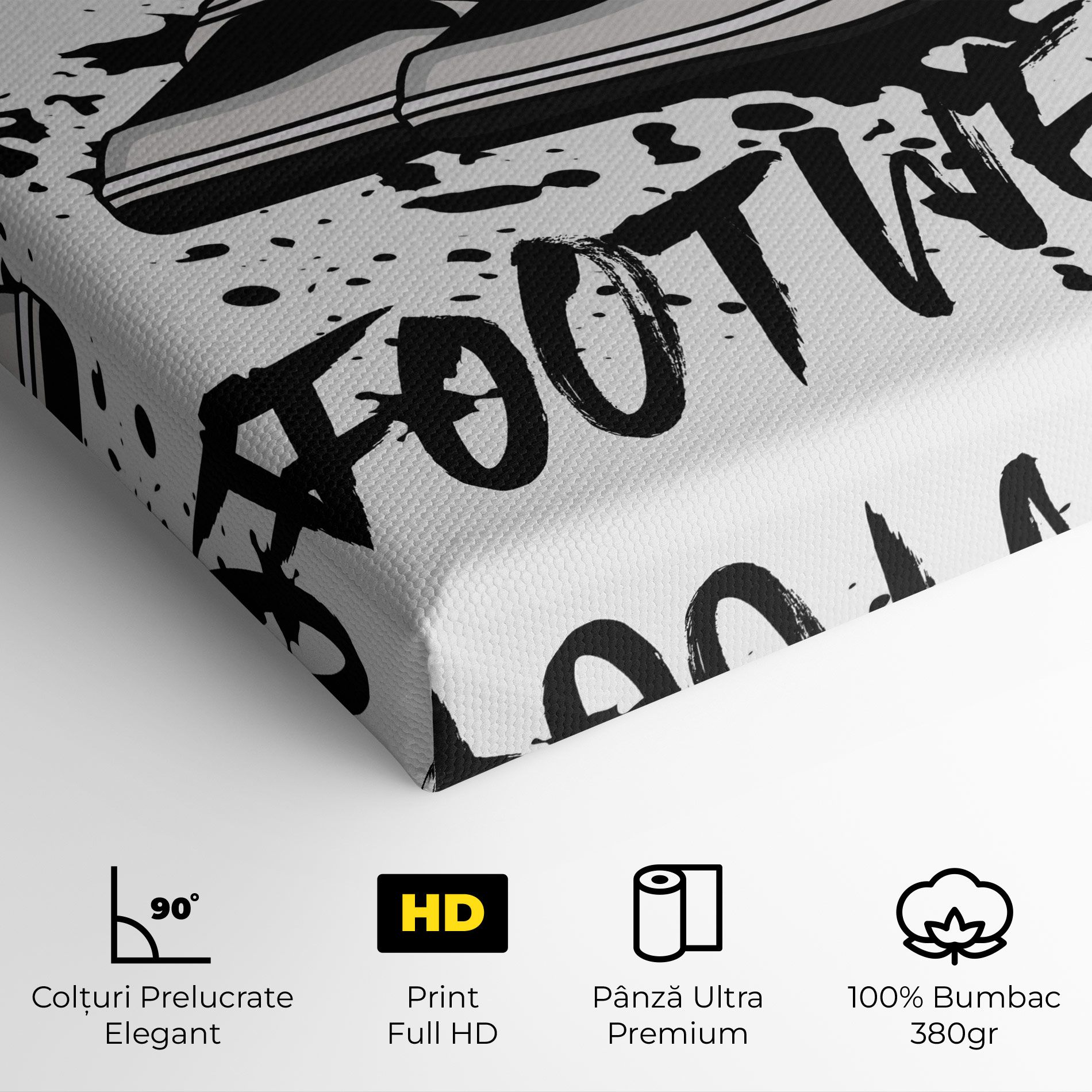 Black Footwear mockup 4