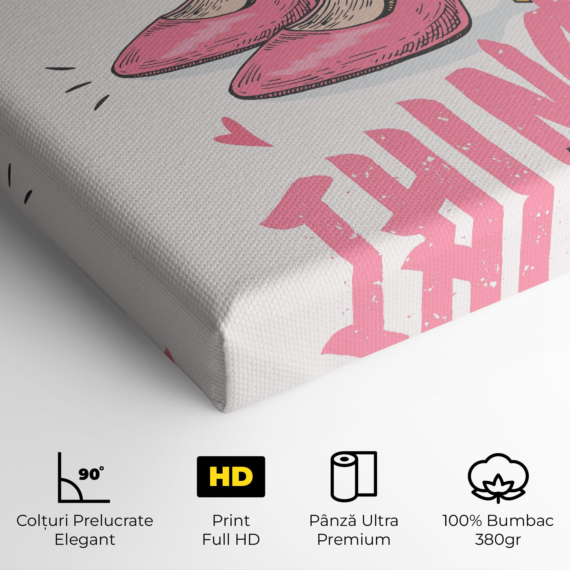 Tablou Canvas Girl Things mockup 4