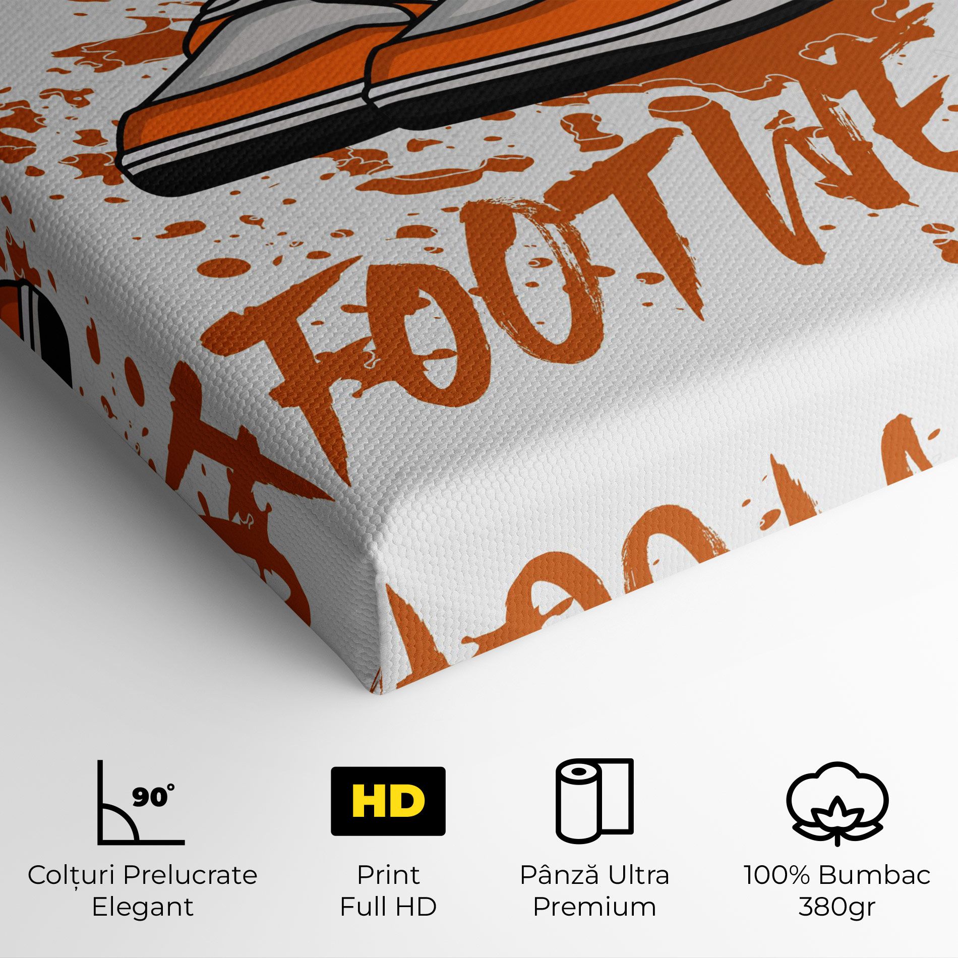 Orange Footwear mockup 4