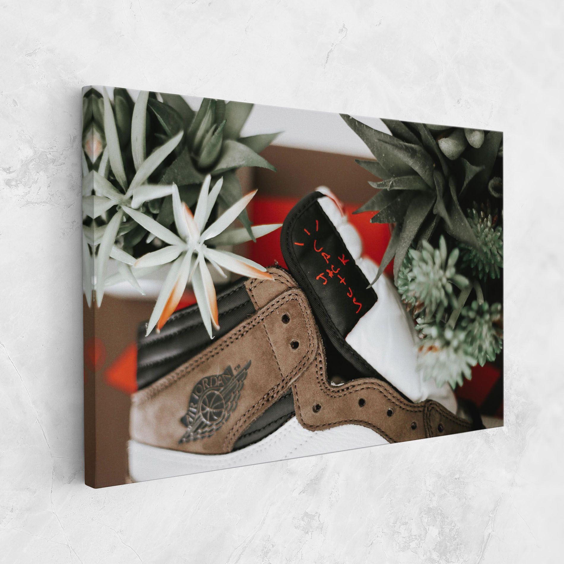 Brown Air Jordan mockup 1