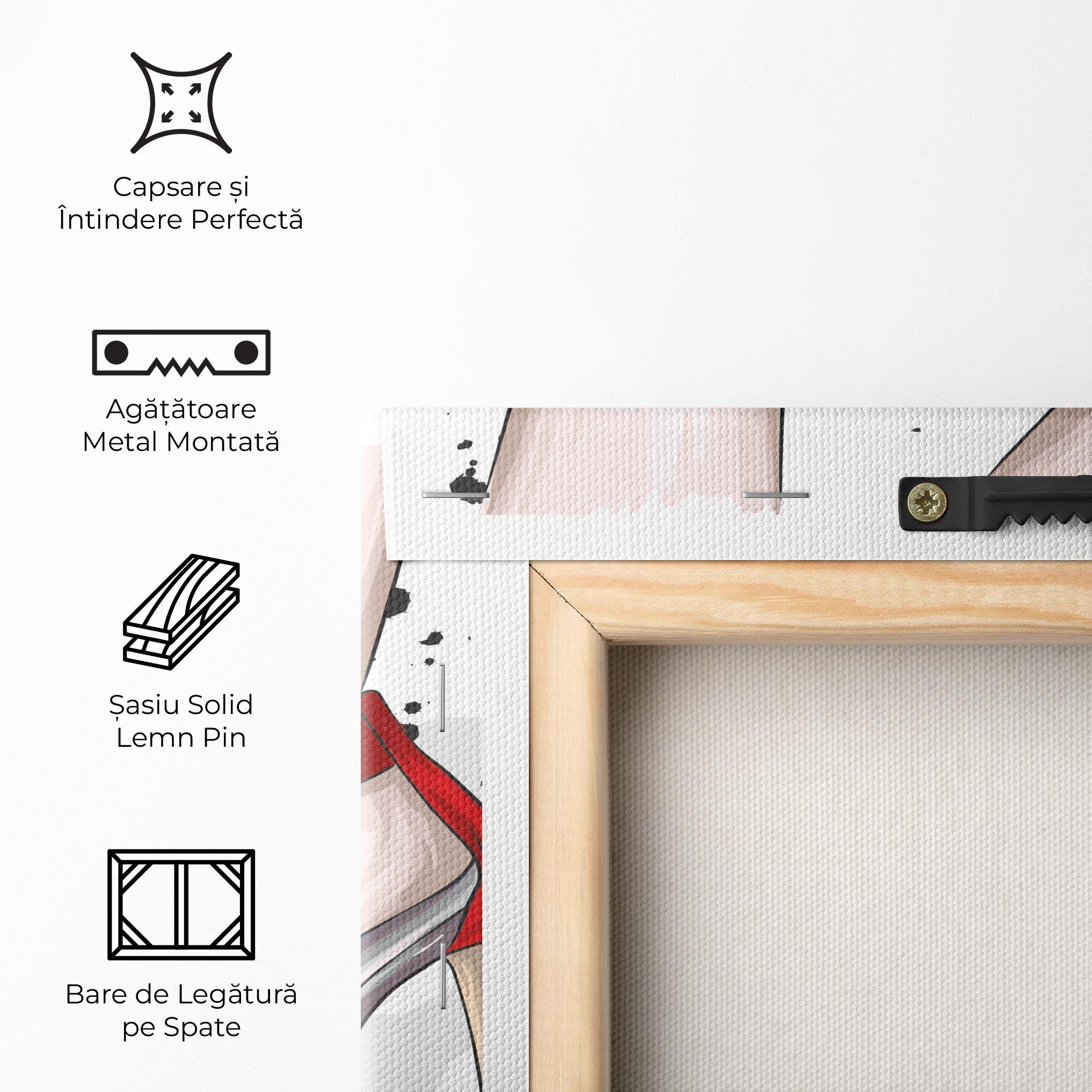 Tablou Canvas Black Red Heels mockup 5