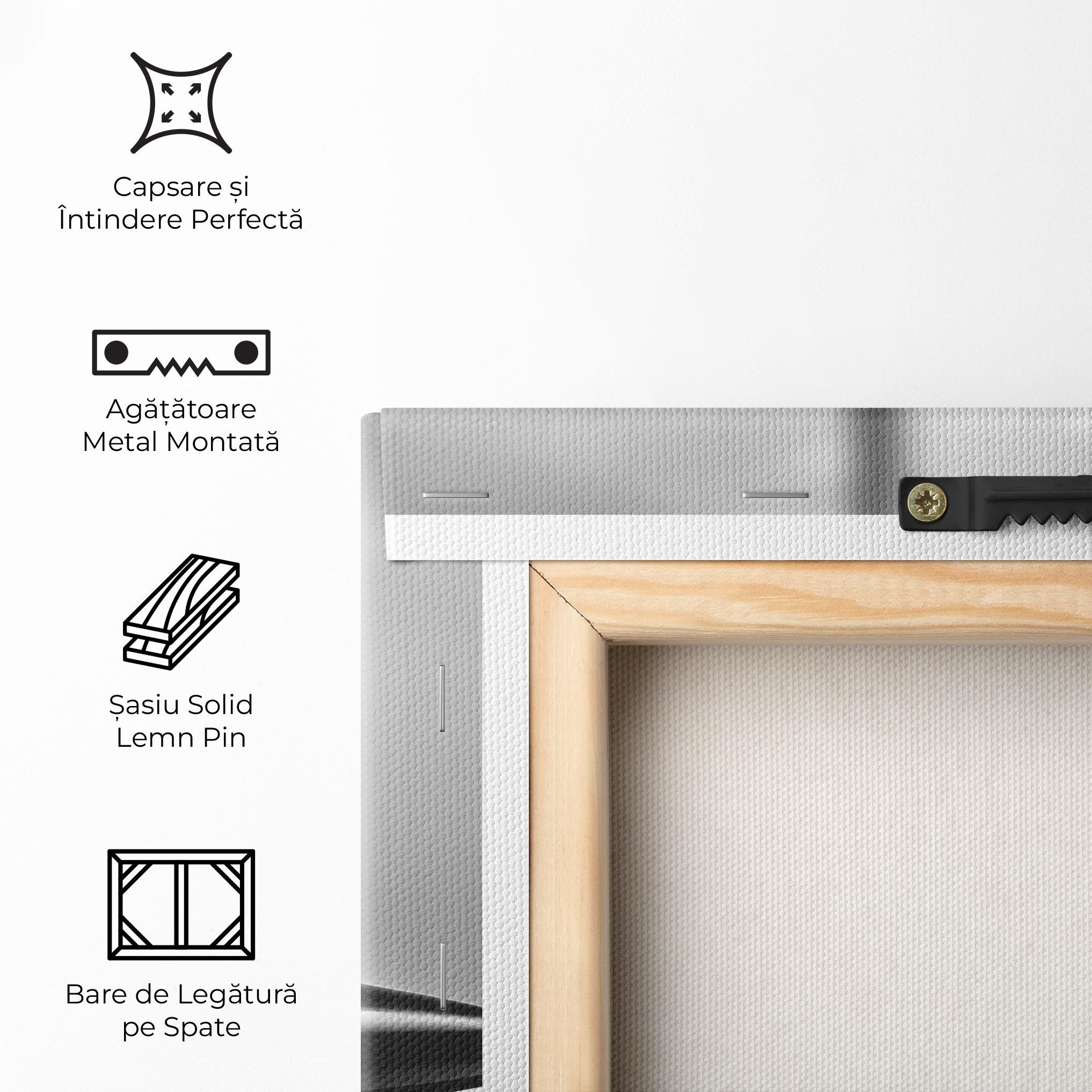 Tablou Canvas Black Unique Design mockup 5