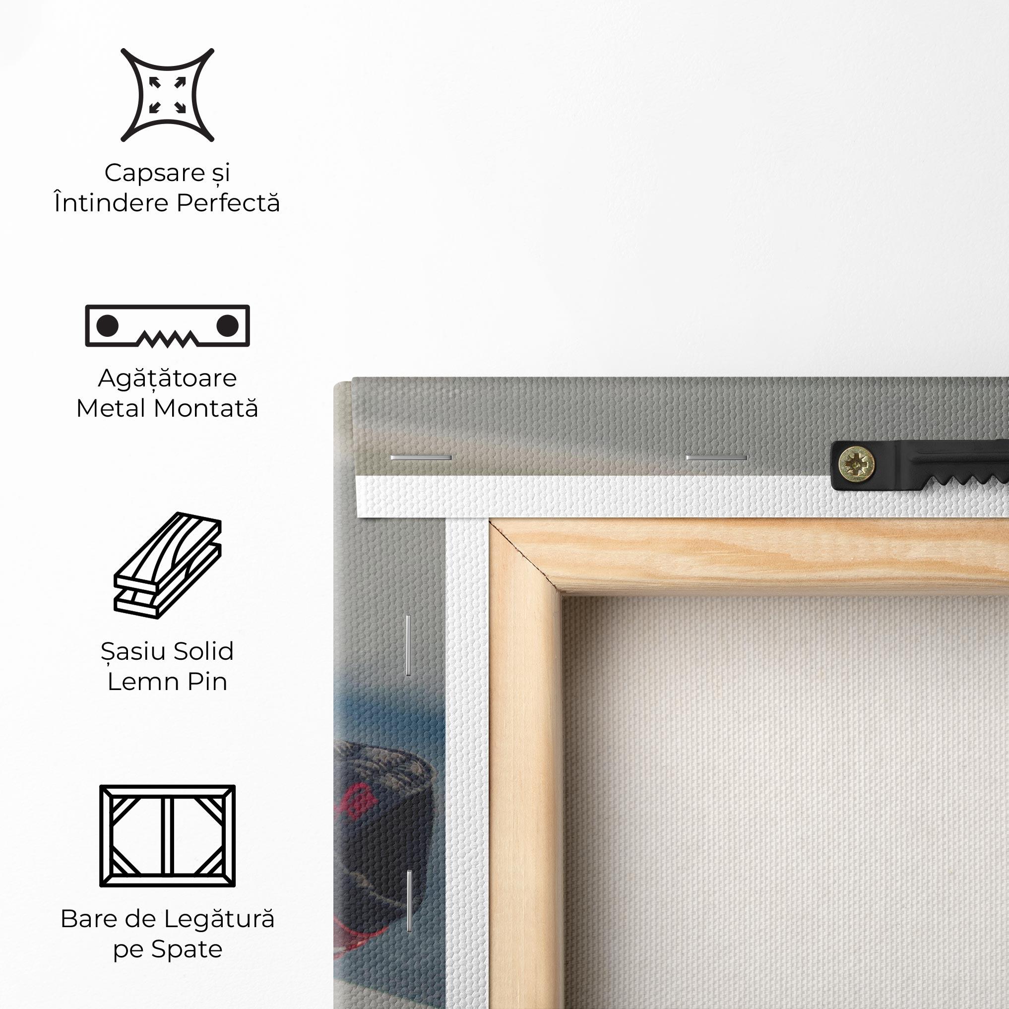 Tablou Canvas Cool Nike Red Jordan Air mockup 5