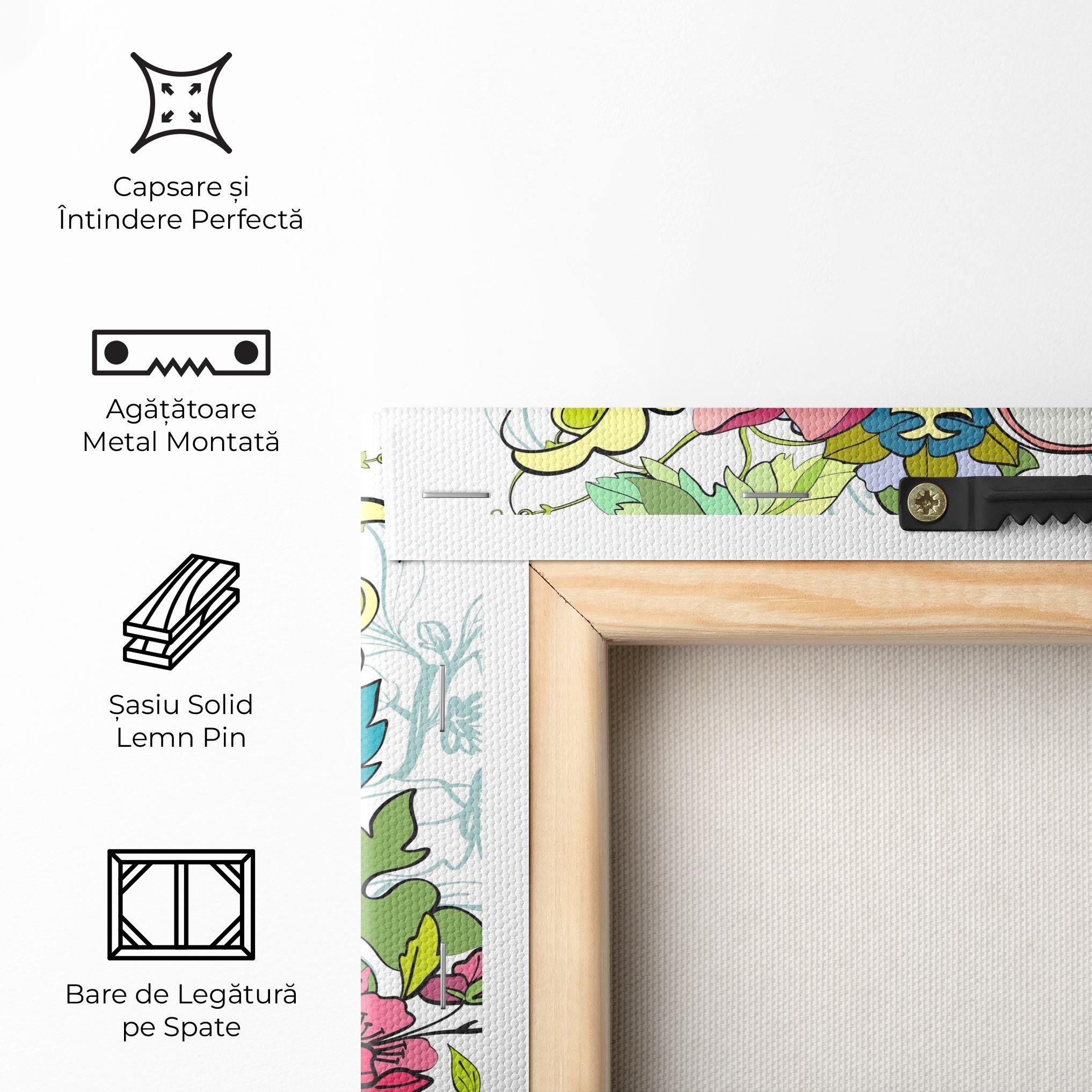 Tablou Canvas Flower Shoes mockup 5