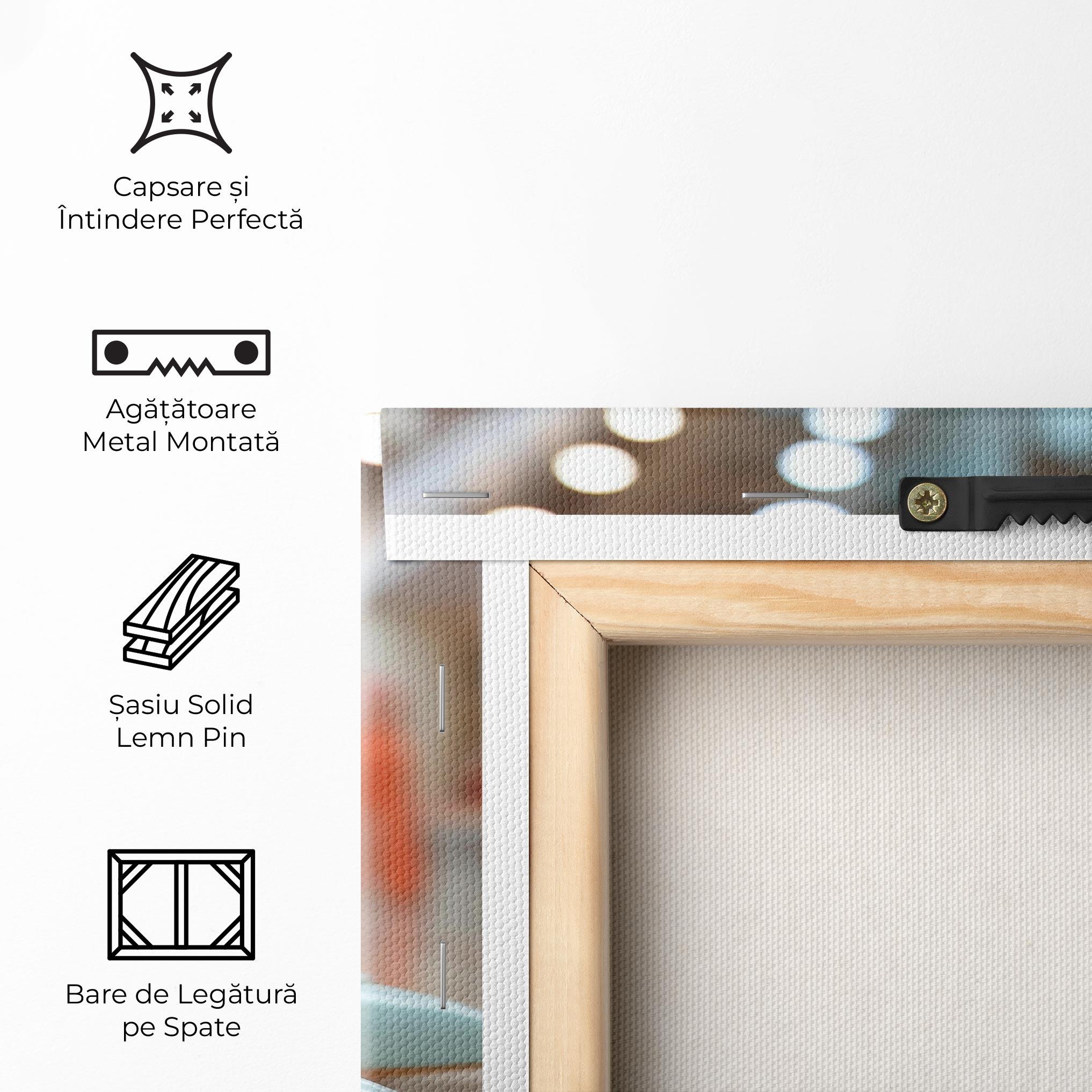 Tablou Canvas Light Blue Heels mockup 5