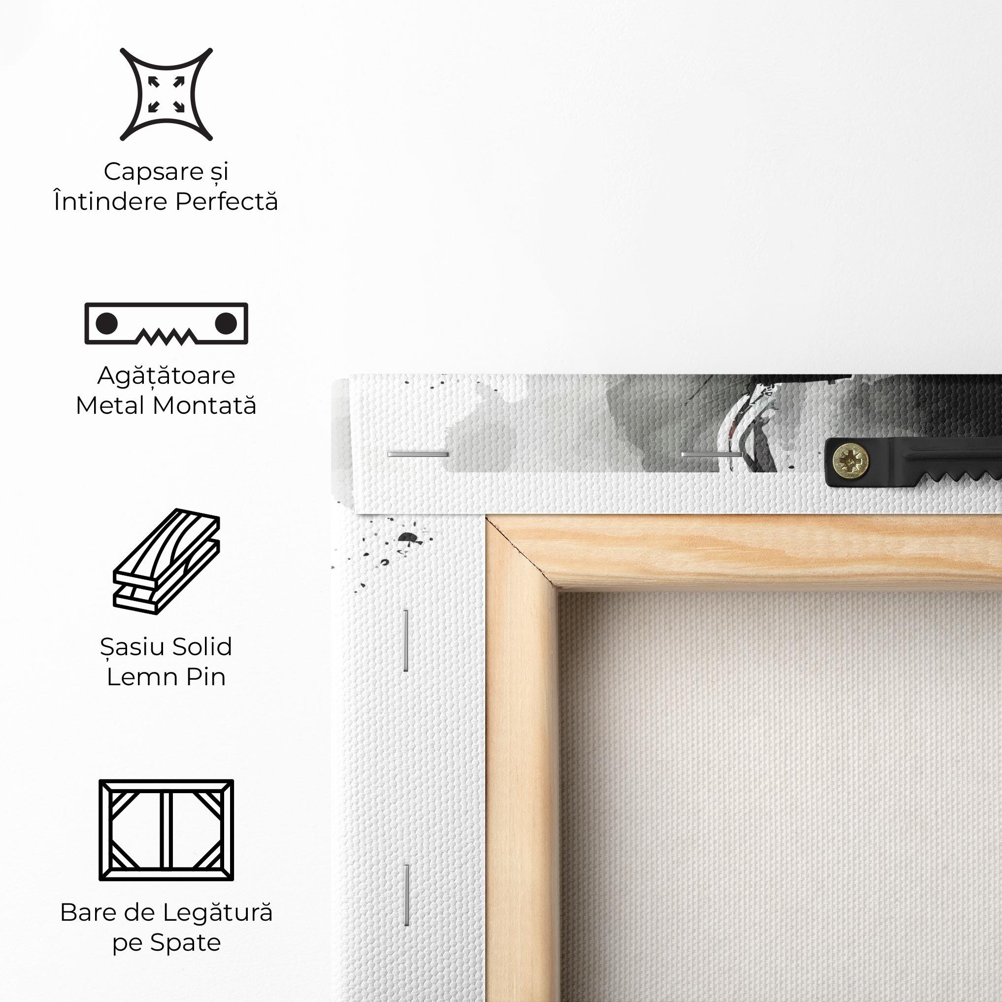 Tablou Canvas Watercolor Shoes mockup 5