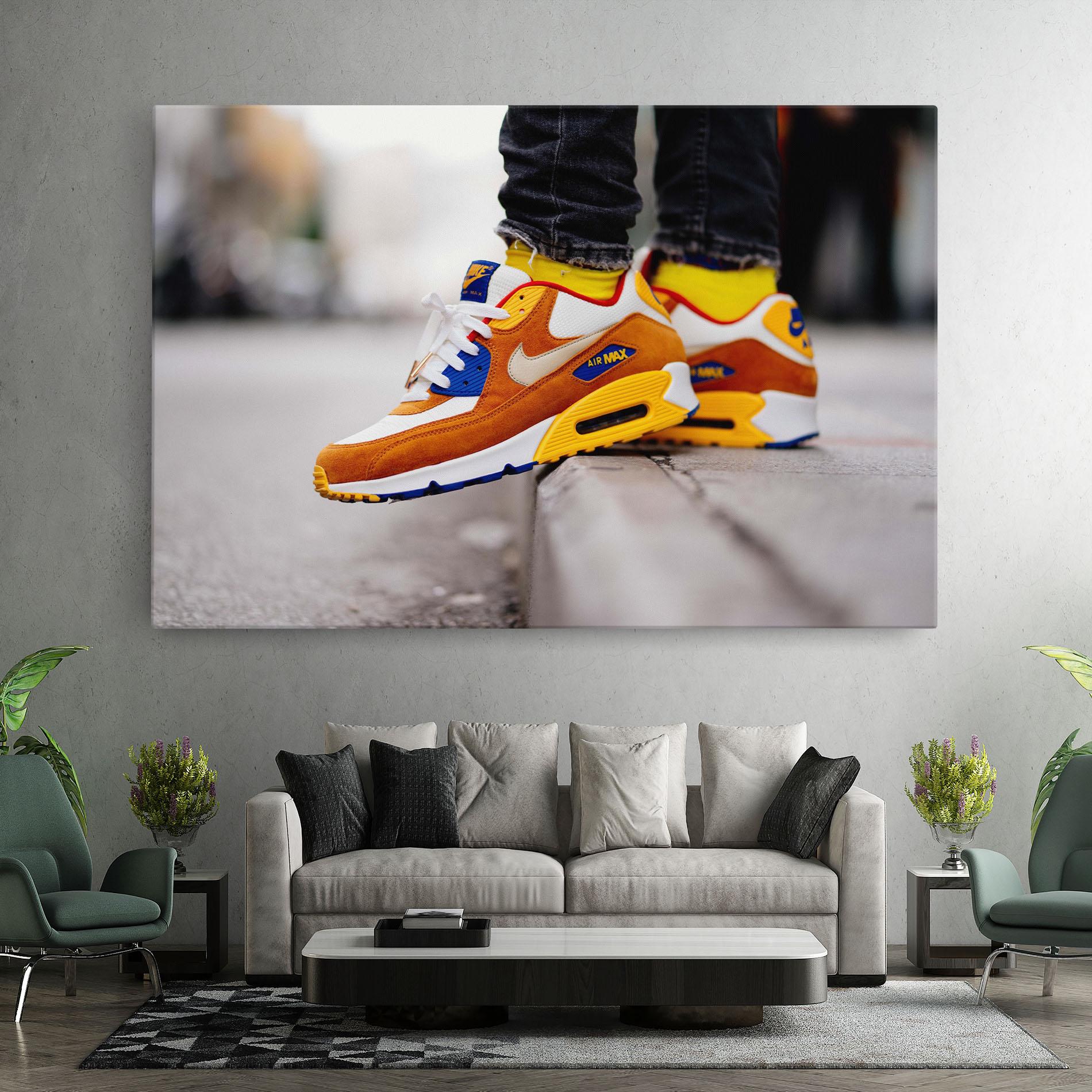 Tablou Canvas Nike Air Max Shoes mockup 7