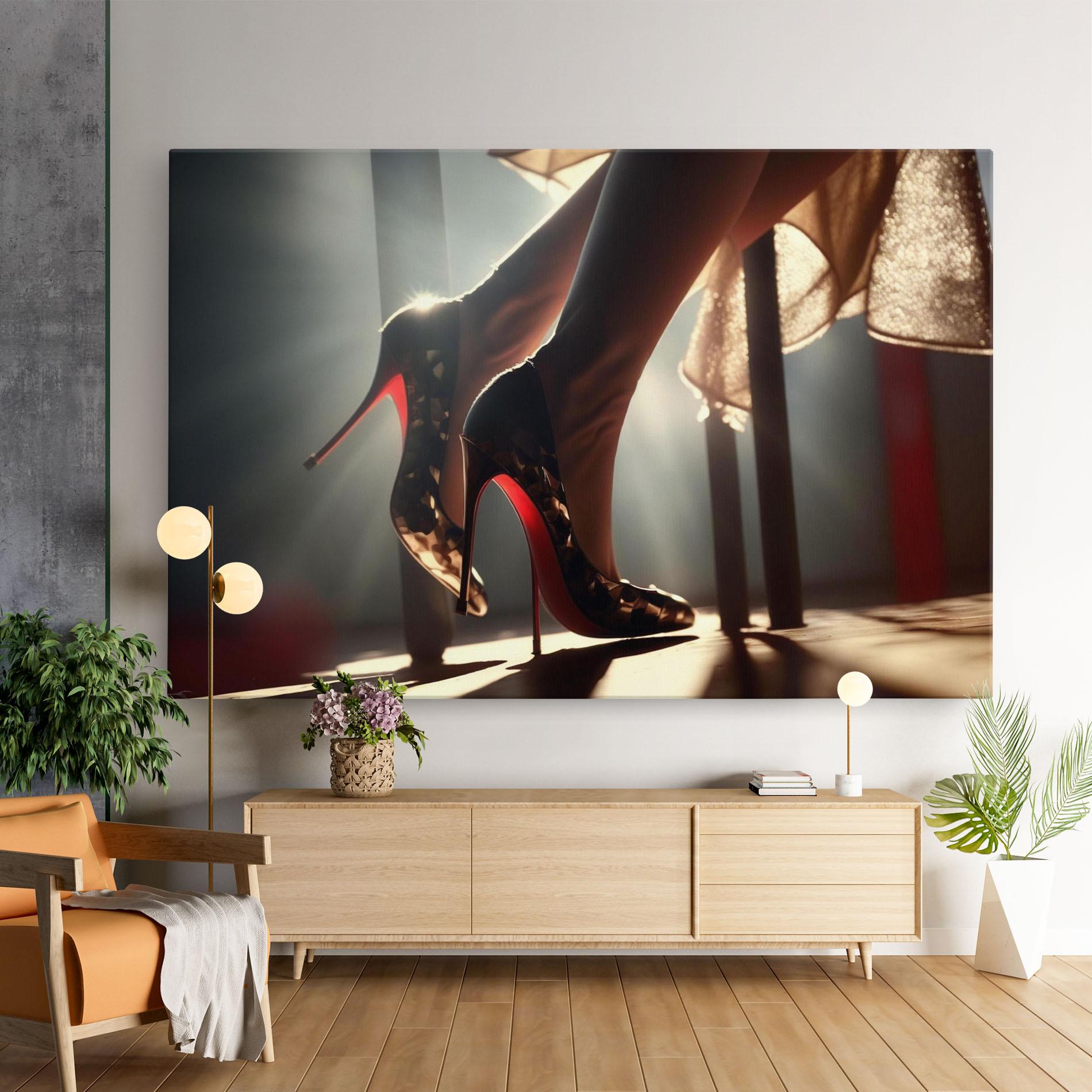 Tablou Canvas Heels In The Sun mockup 9