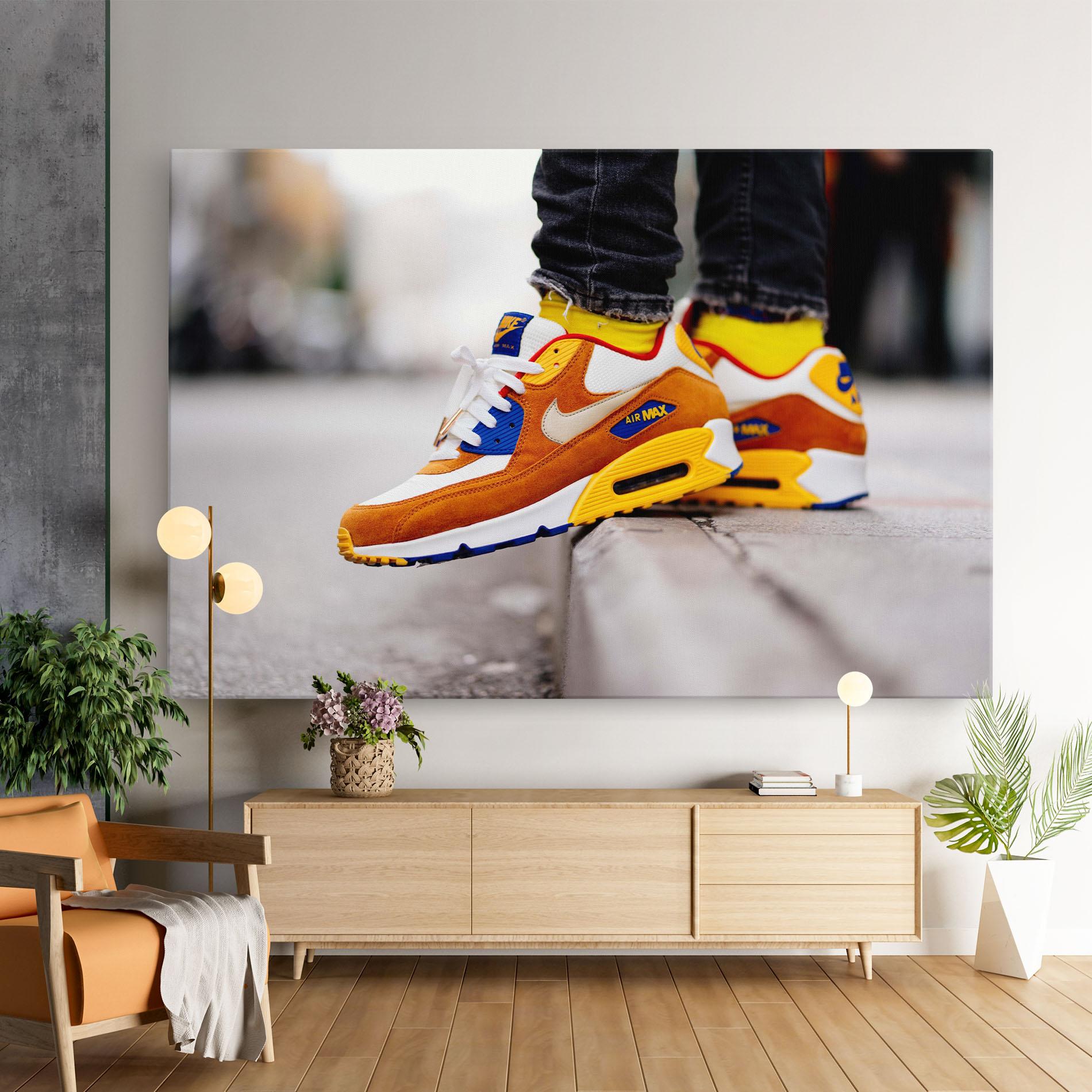 Tablou Canvas Nike Air Max Shoes mockup 9