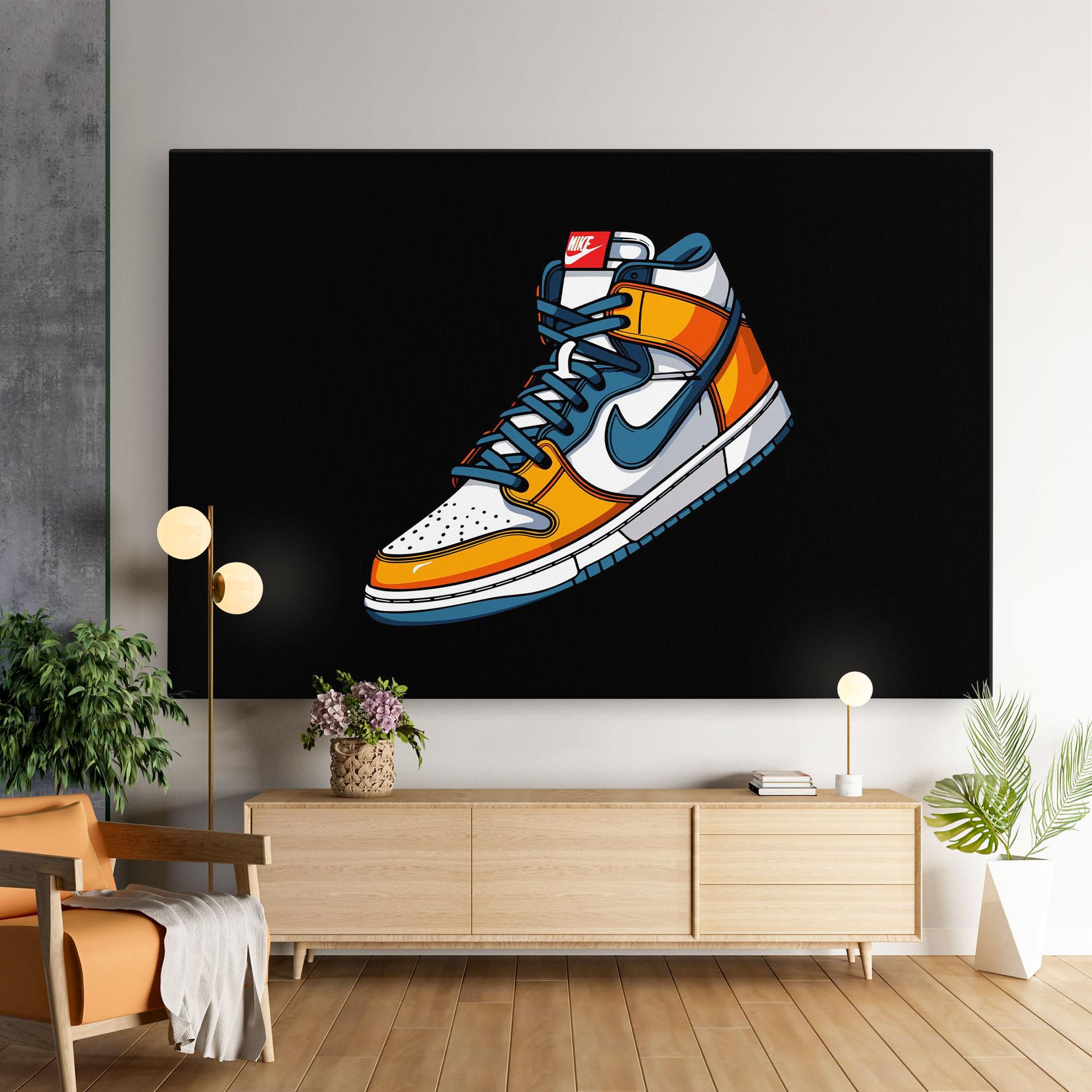 Tablou Canvas Nike Shoe mockup 9