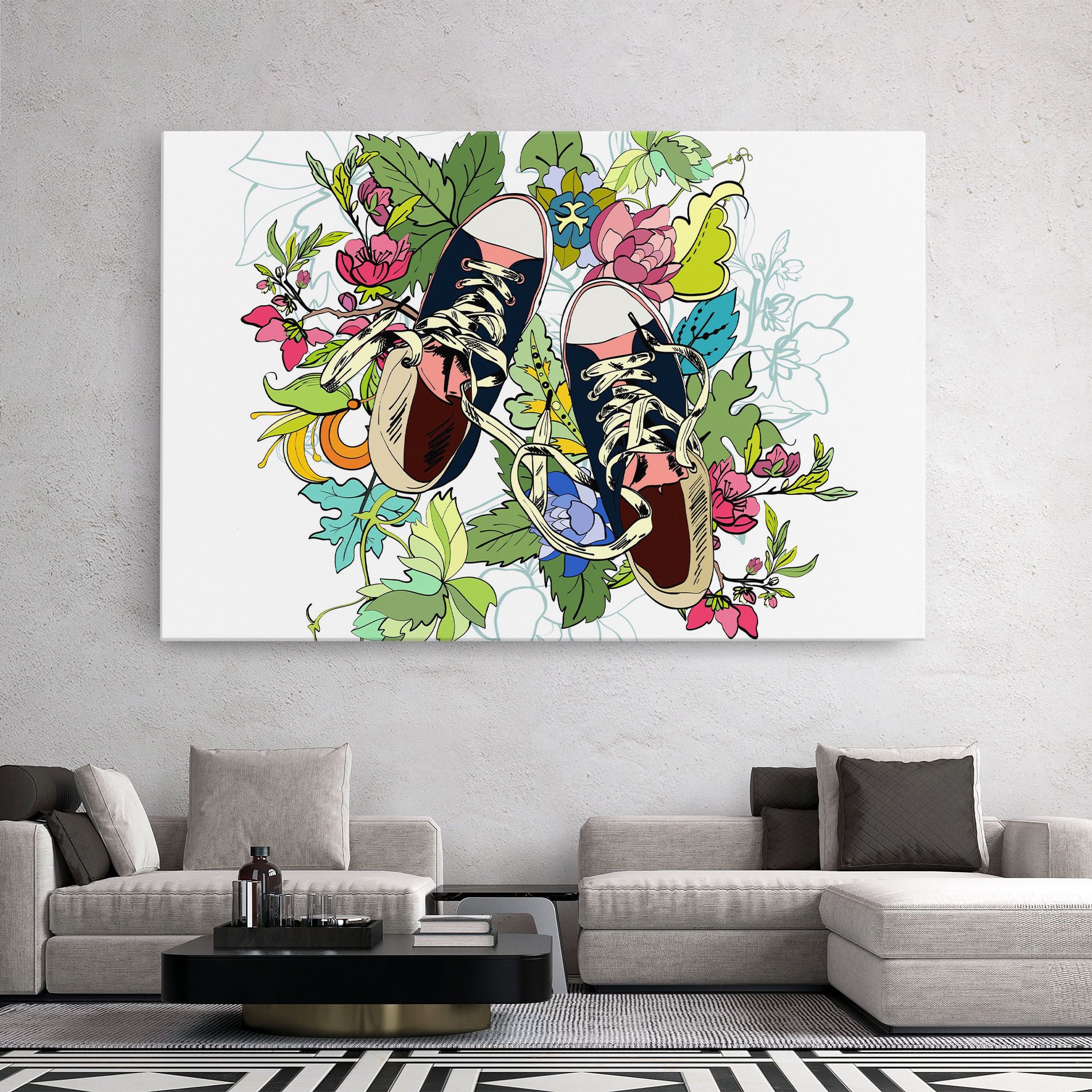 Flower Shoes mockup 2