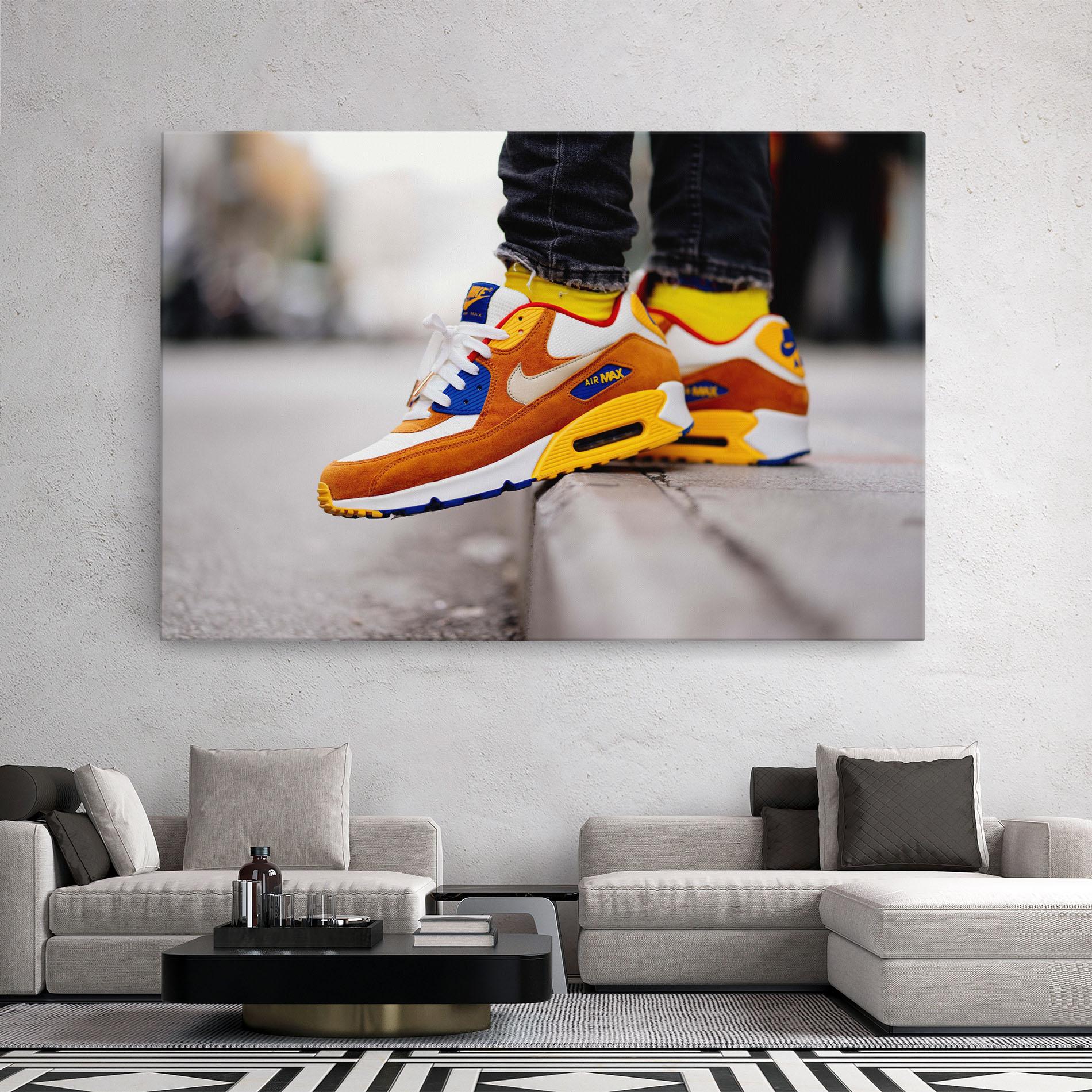Tablou Canvas Nike Air Max Shoes mockup 2