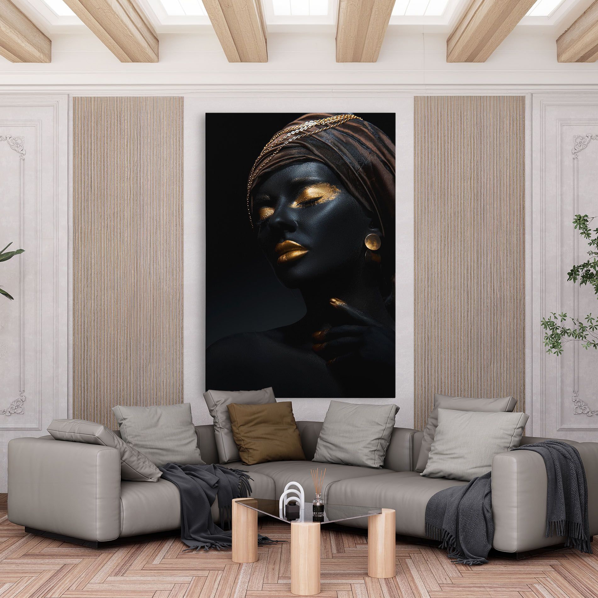 Black Gold Skin mockup 6