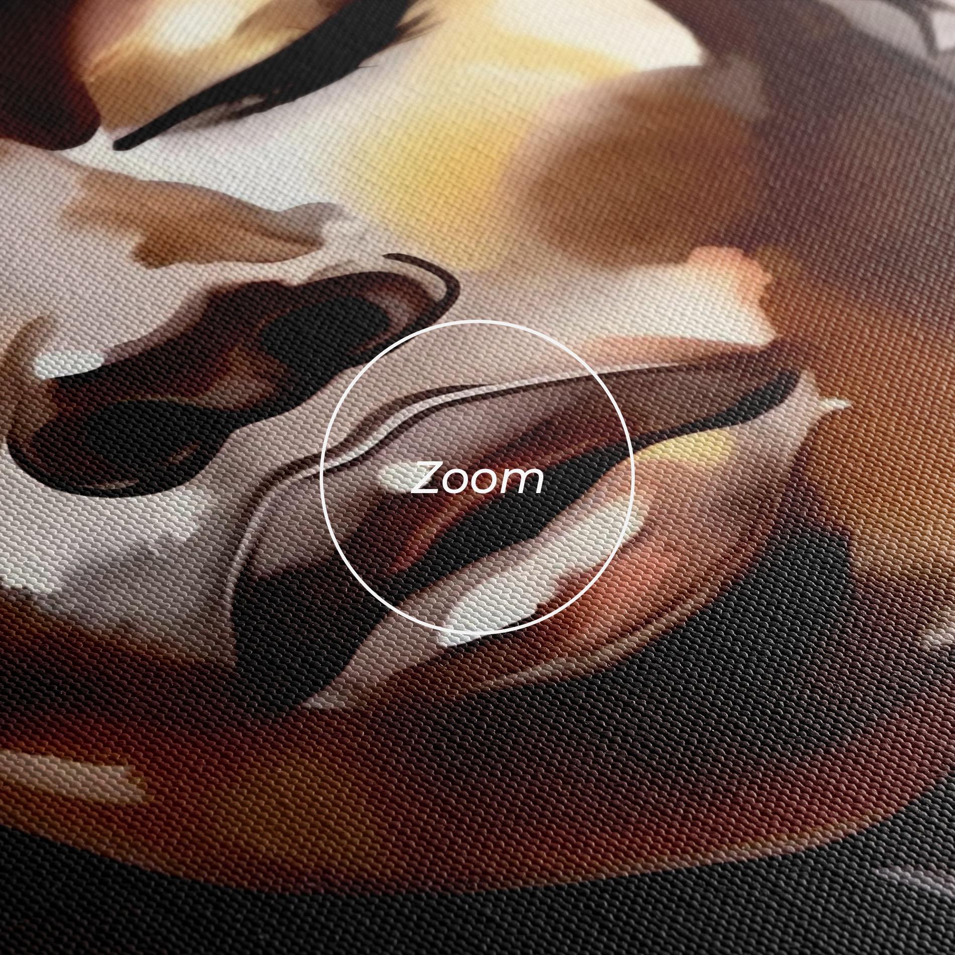 Tablou Canvas Abstract Gold Woman mockup 3