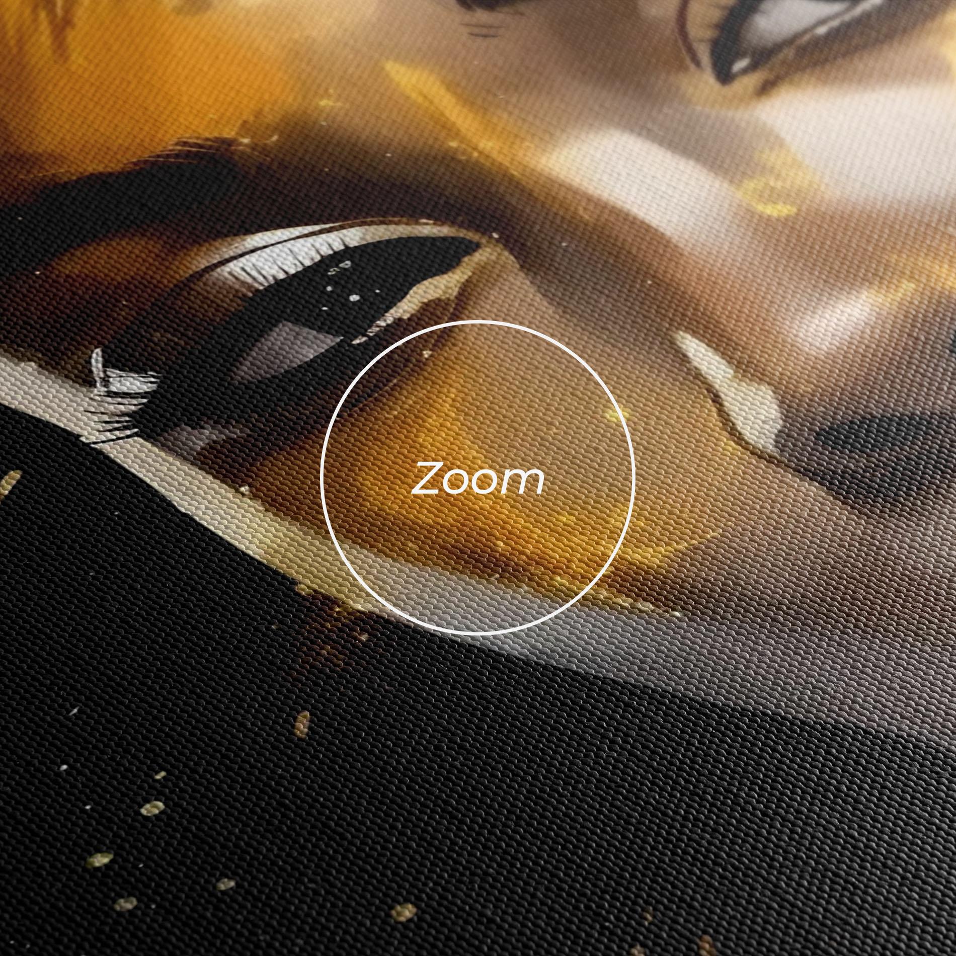 Tablou Canvas African Gold Woman mockup 3