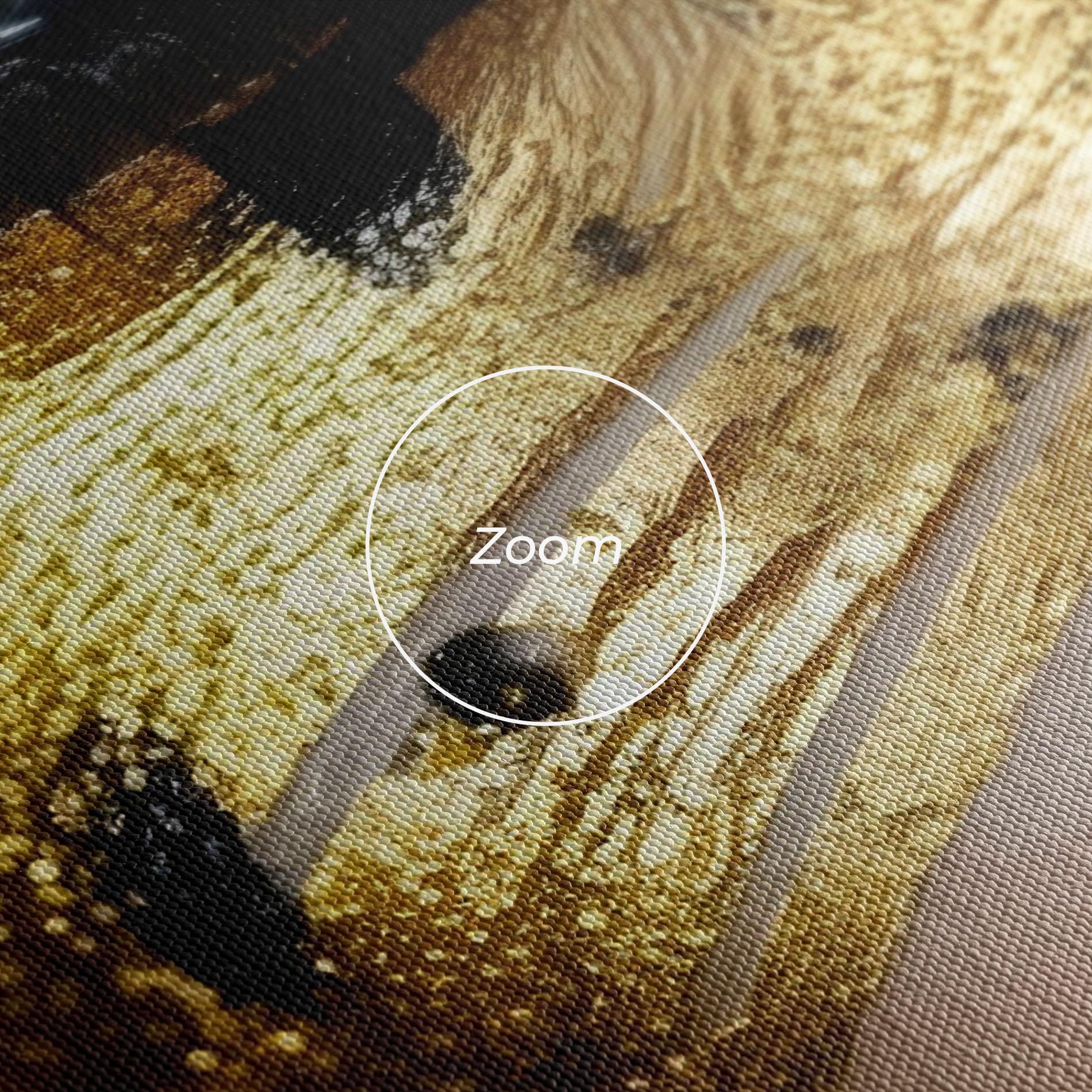 Tablou Canvas Black Gold Eyeliner mockup 3