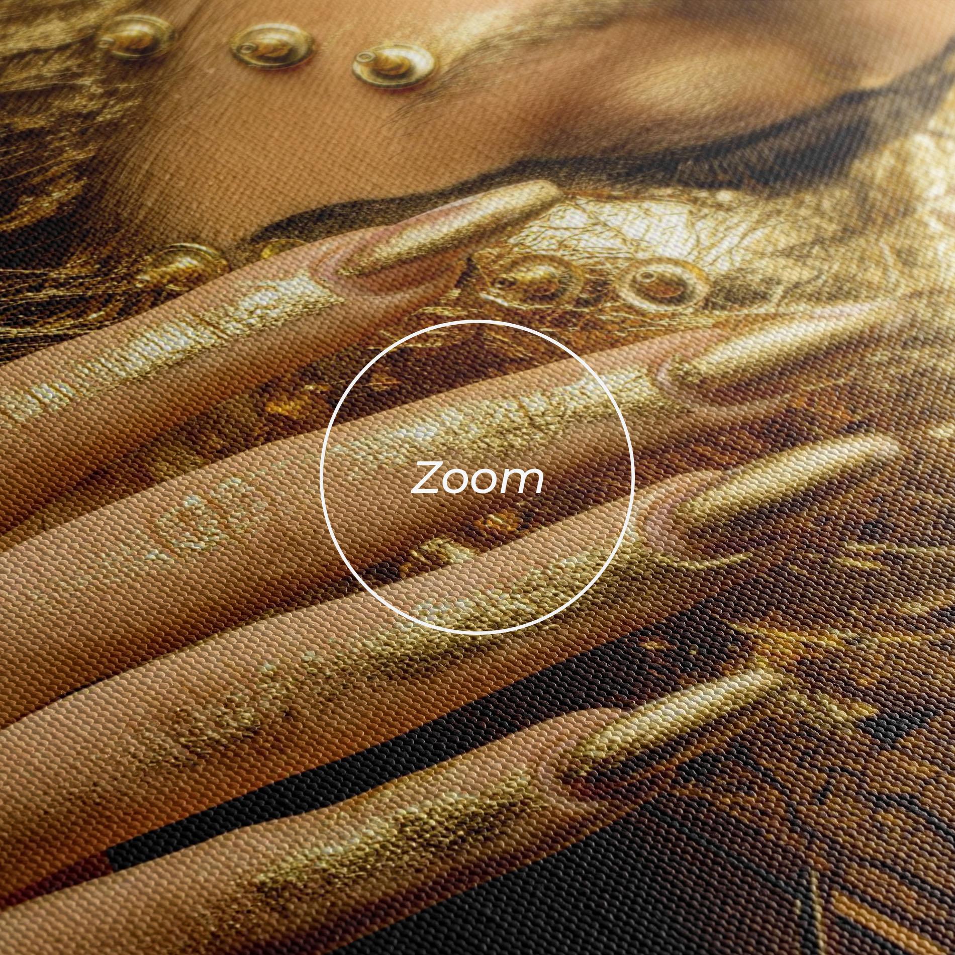 Tablou Canvas Festive Golden Makeup mockup 3