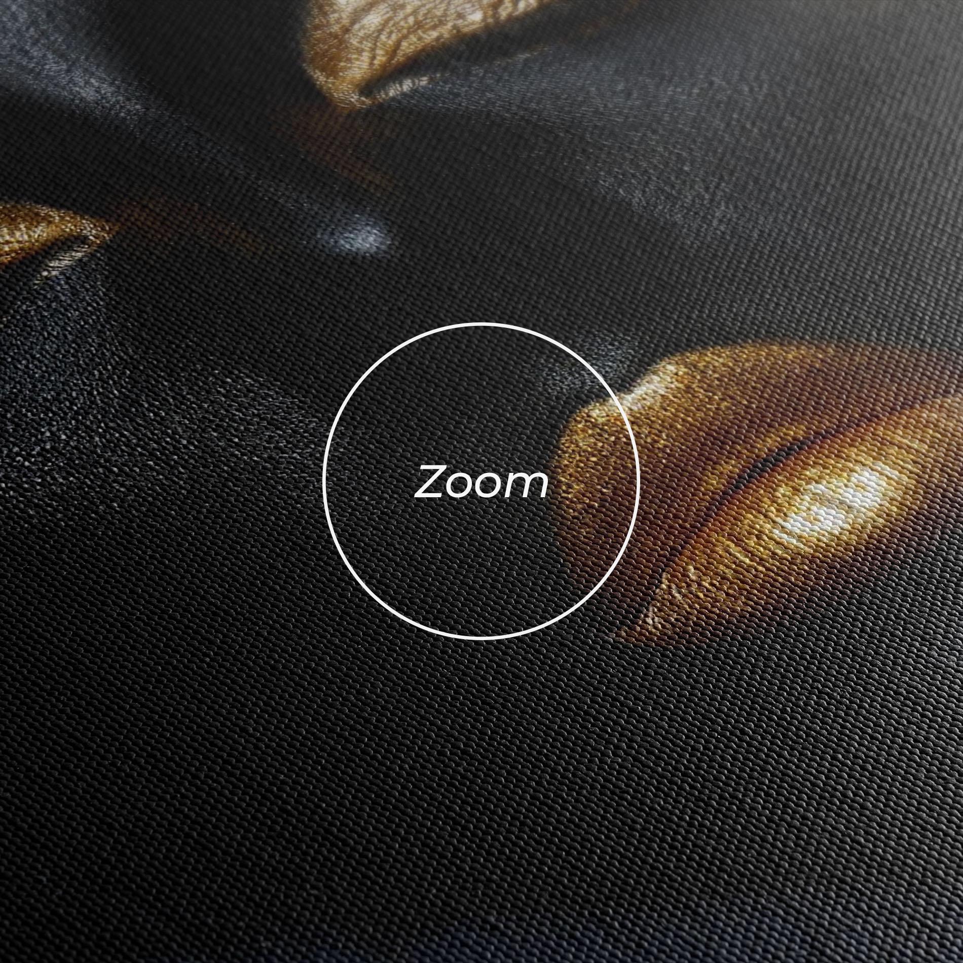 Tablou Canvas Fingertips Gold Makeup mockup 3