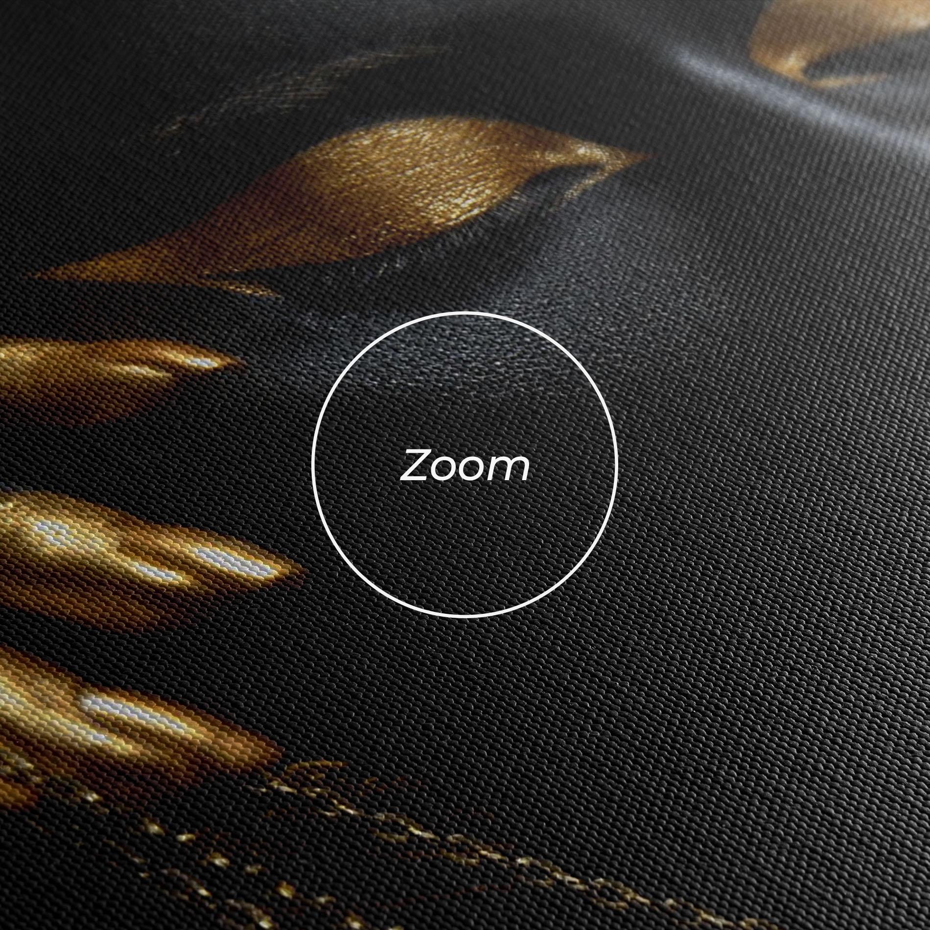 Tablou Canvas Gold Black Skin mockup 3