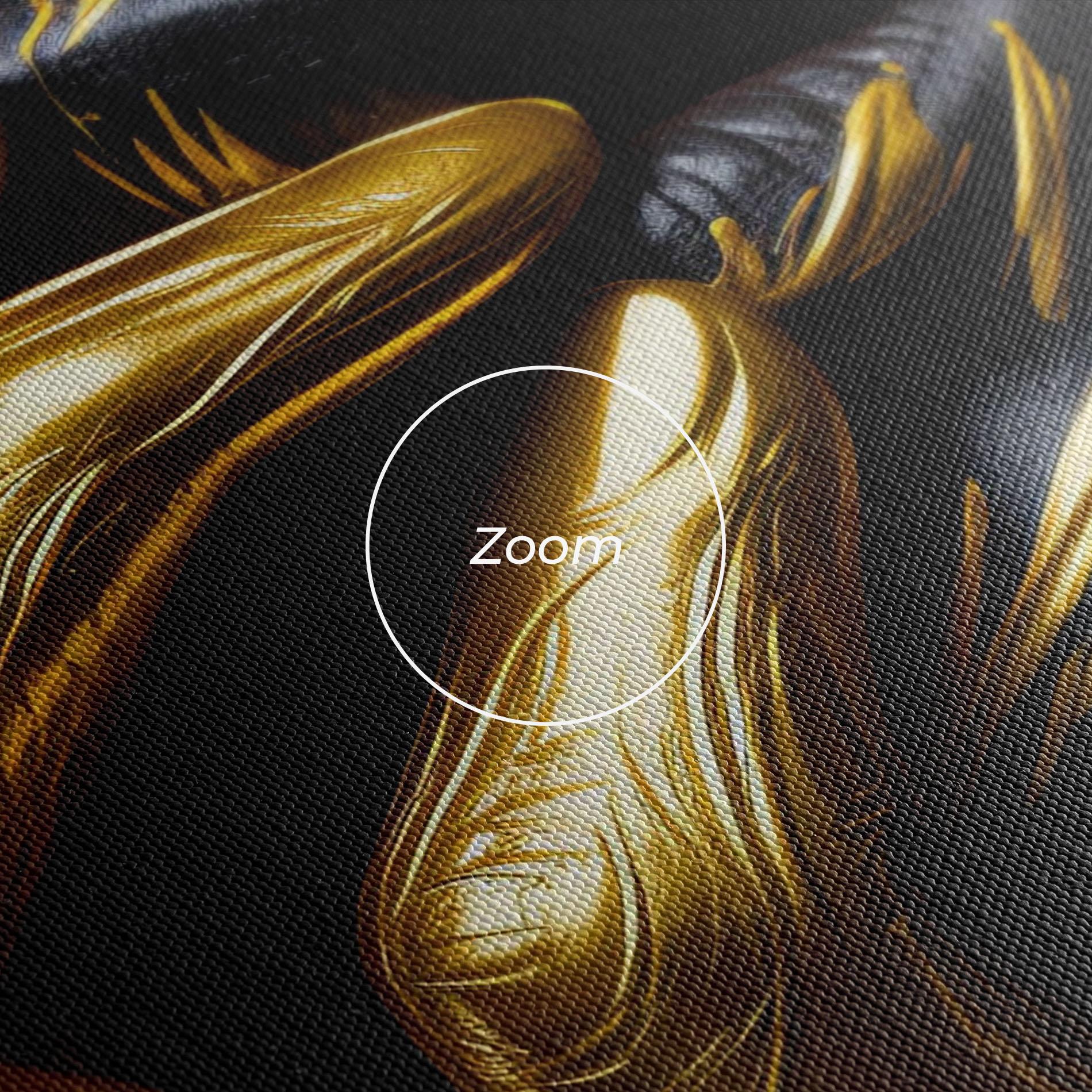 Tablou Canvas Gold Small Hand mockup 3