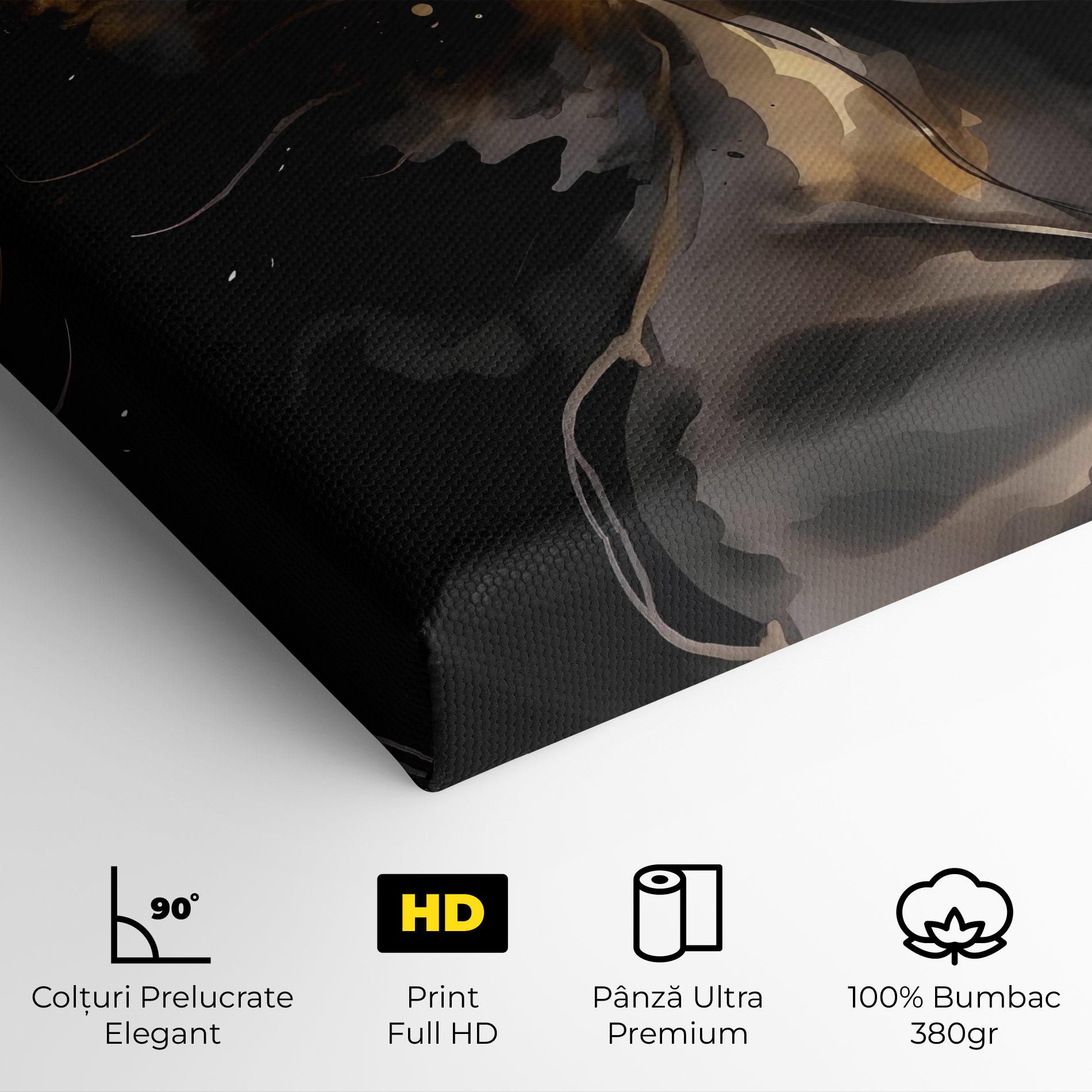 Tablou Canvas Gold Stylish Modern mockup 4