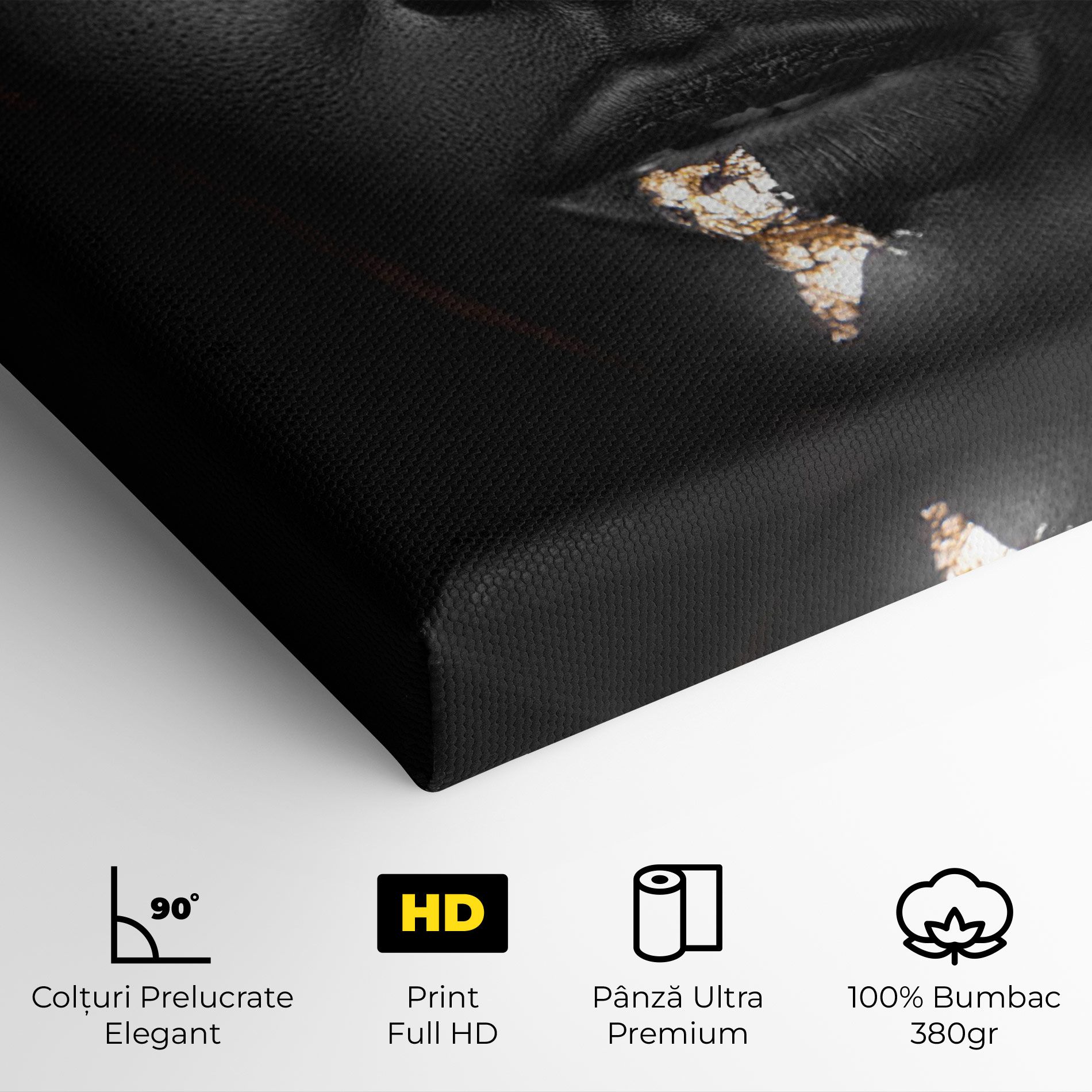 Golden Face mockup 4