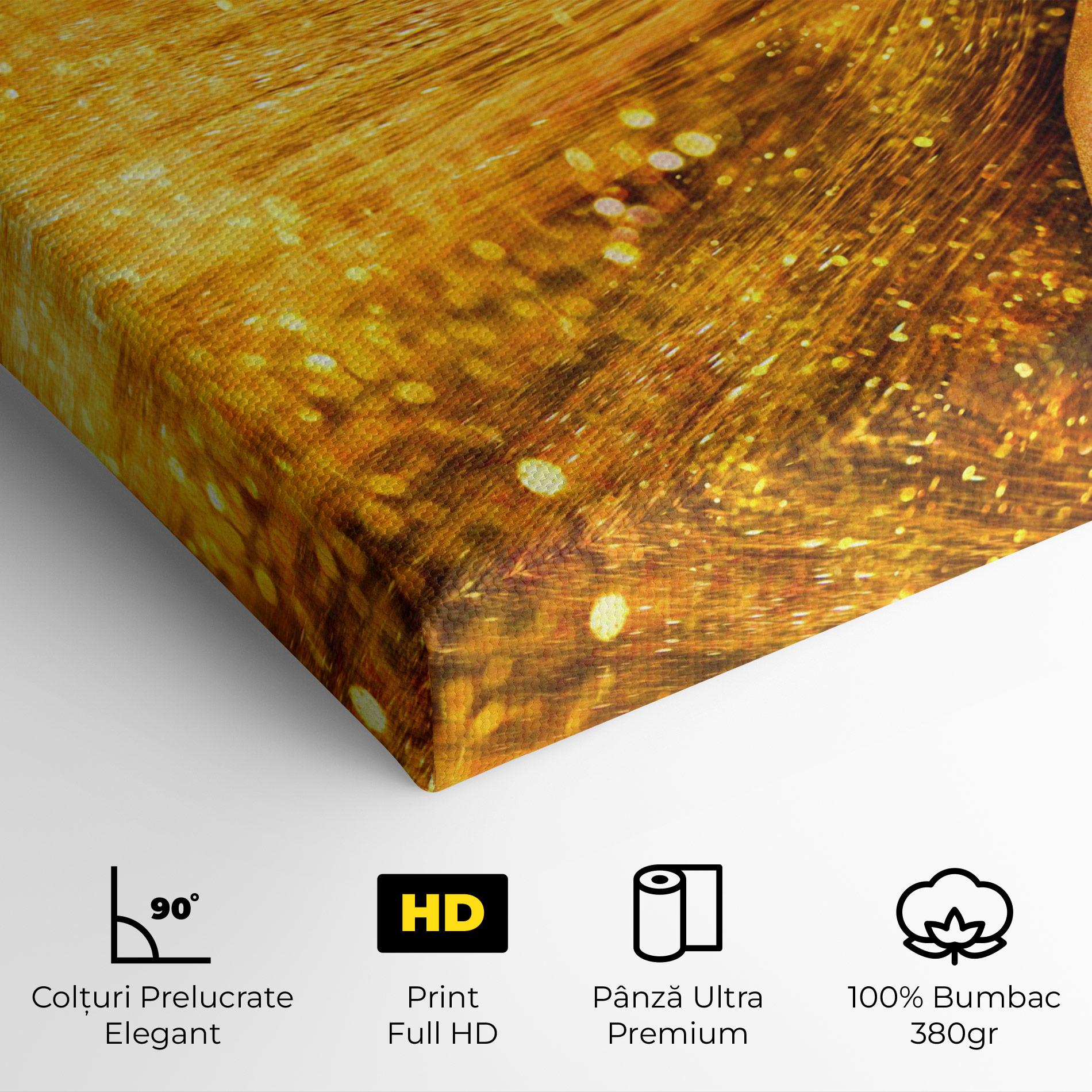 Tablou Canvas Golden Girl mockup 4
