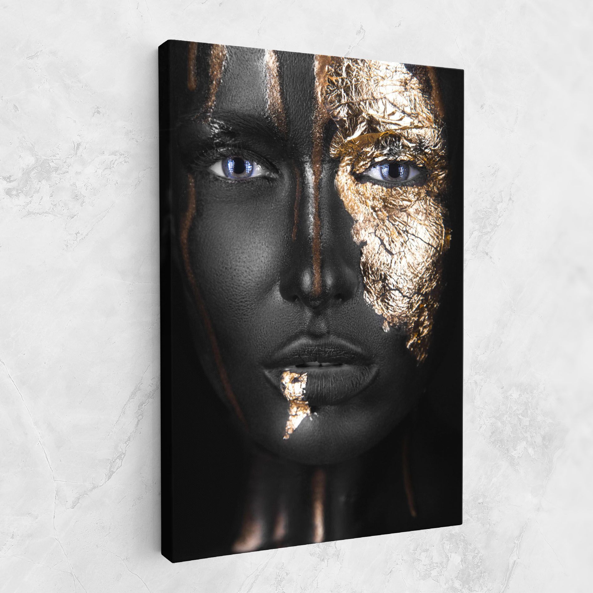 Golden Face mockup 1