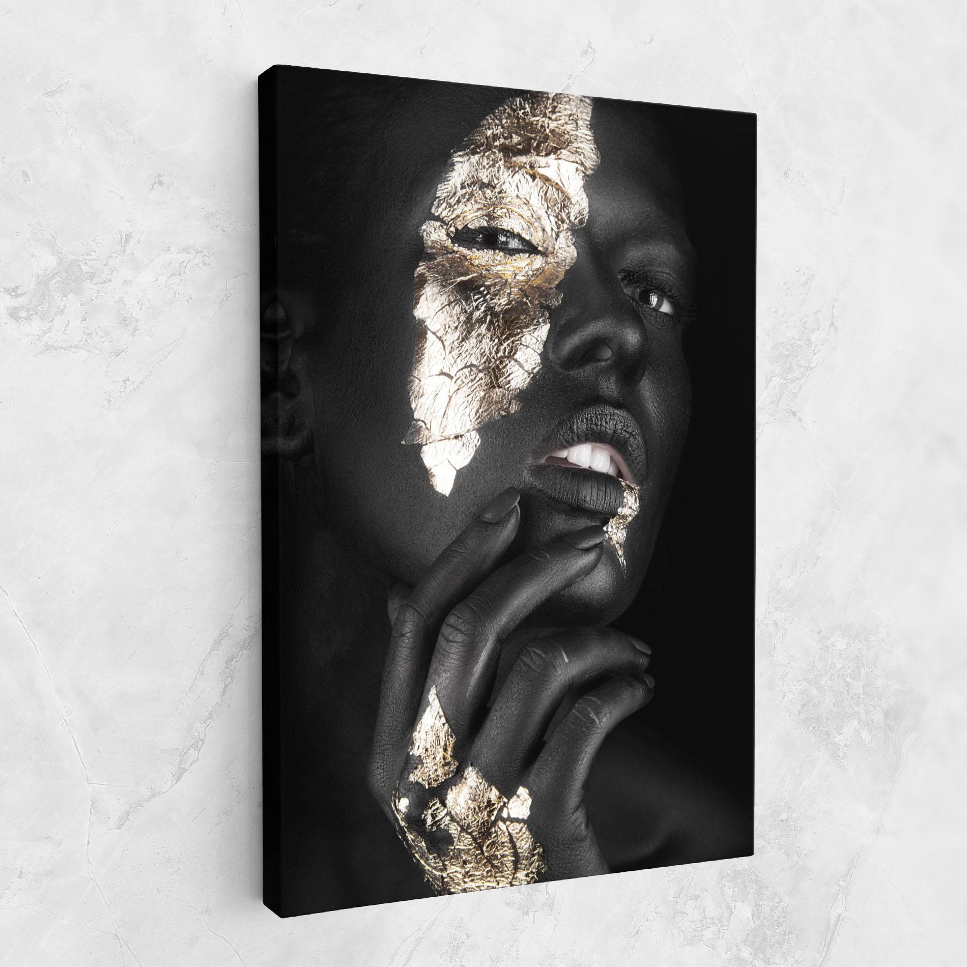 Tablou Canvas Golden Posture mockup 1