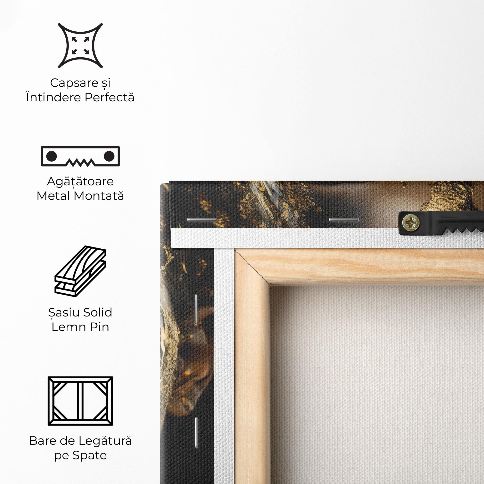 Tablou Canvas Attractive Gold Woman mockup 5