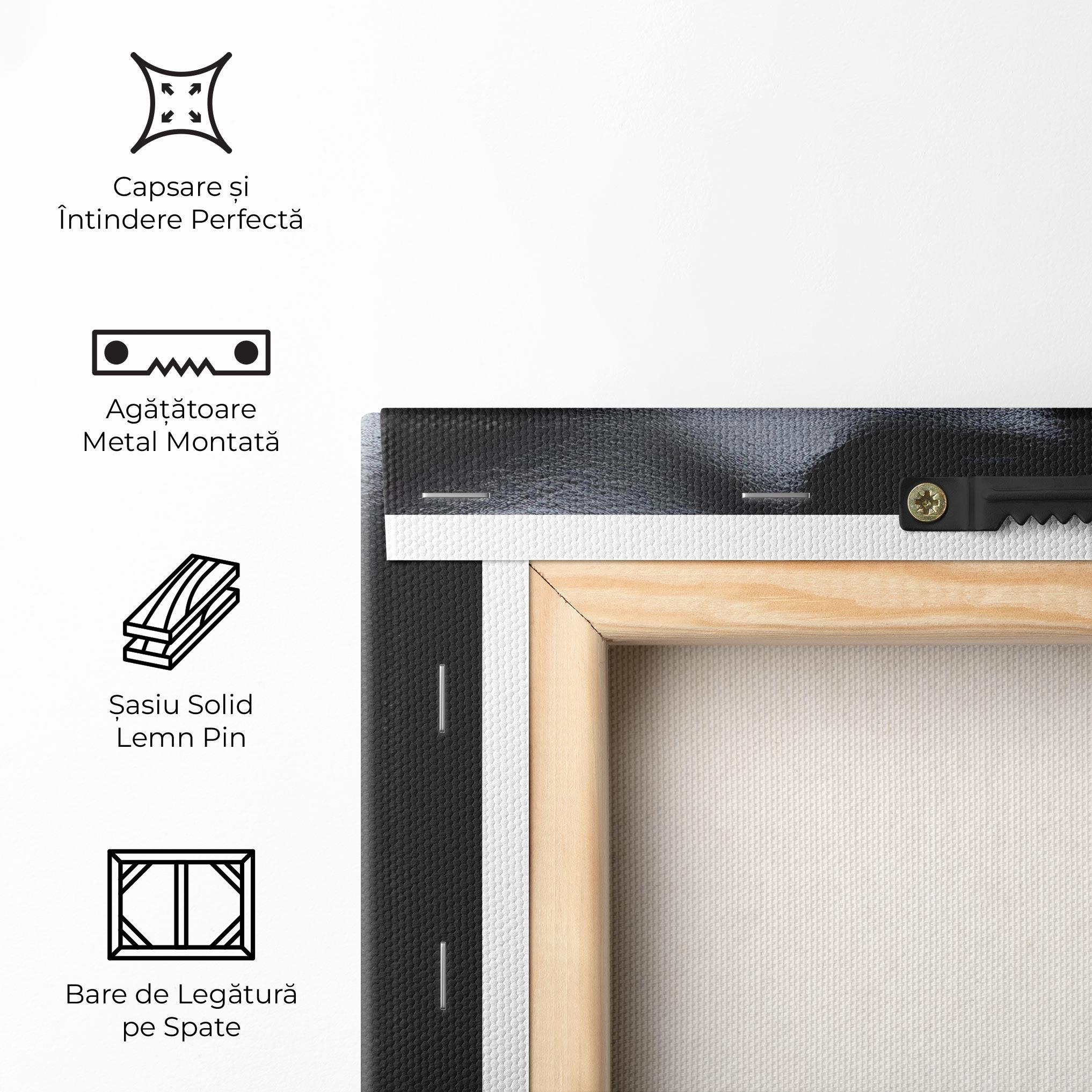 Tablou Canvas Gold Small Hand mockup 5