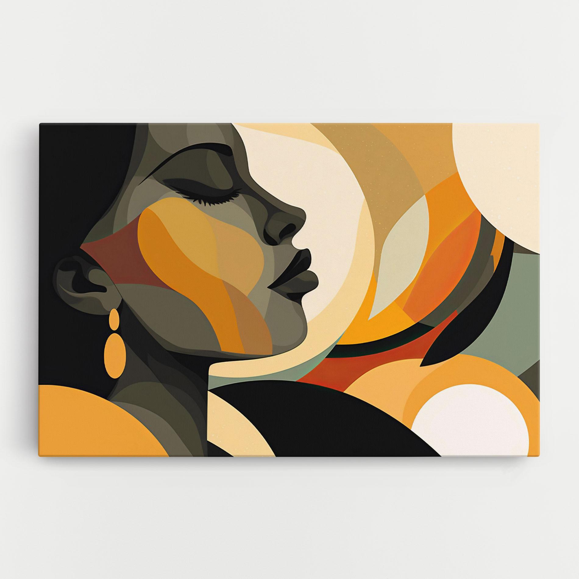 Tablou Canvas Dreamy Graphic Girl mockup 0