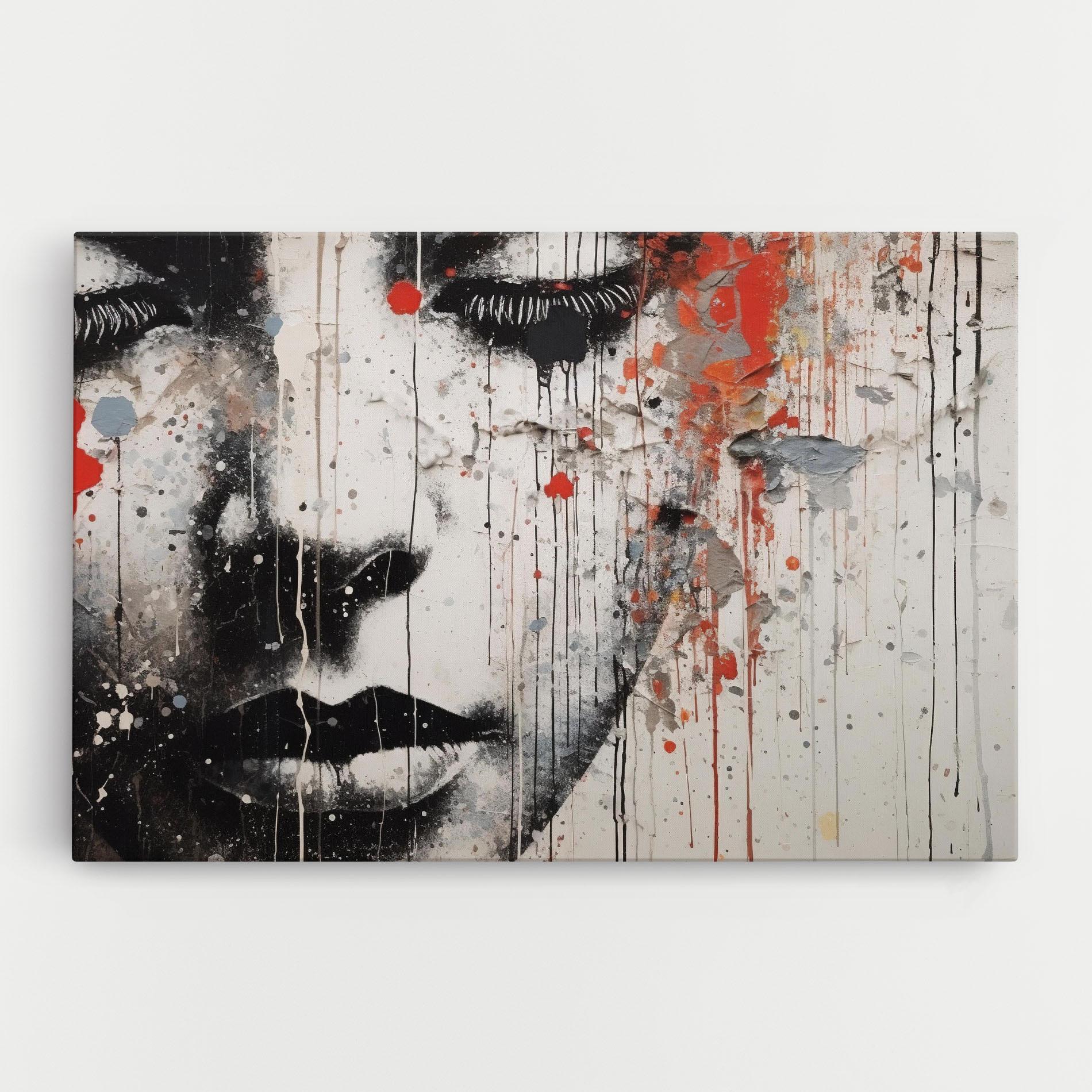 Tablou Canvas Ink Street Graffiti mockup 0