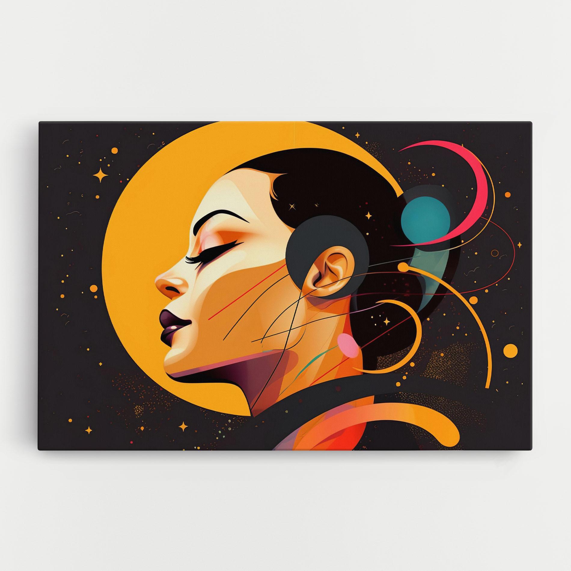 Tablou Canvas Synthetic Female mockup 0