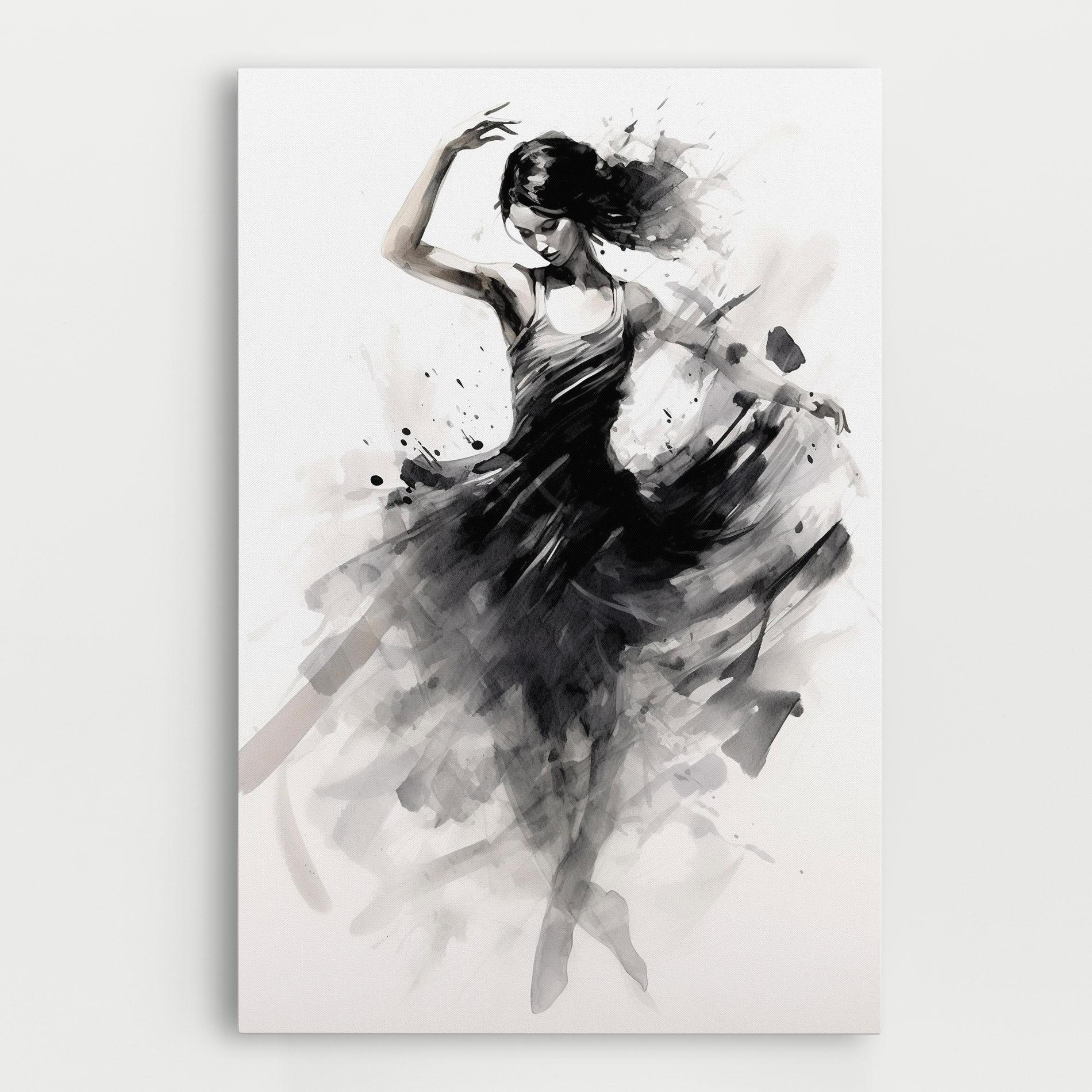Tablou Canvas Dancing Woman mockup 0