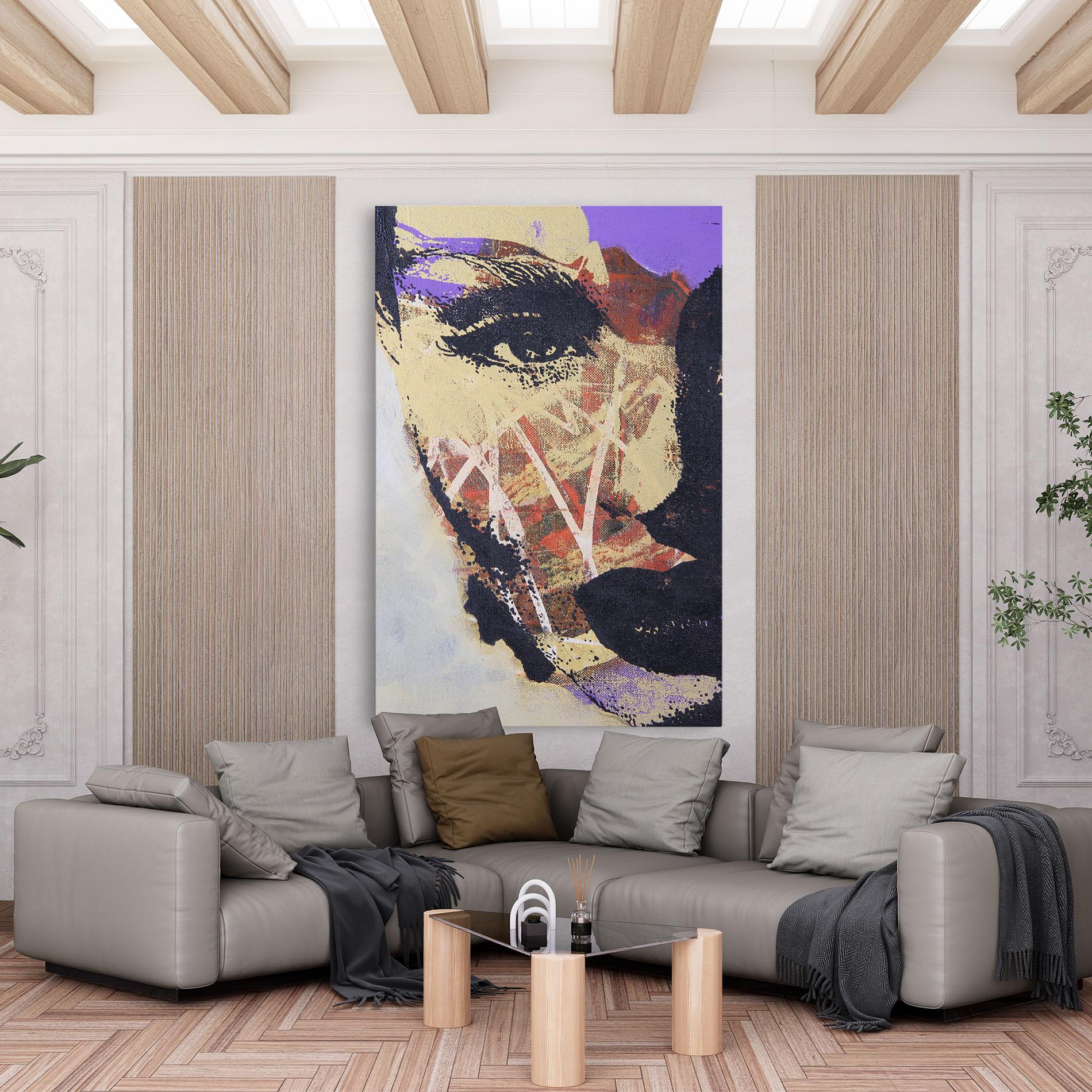 Tablou Canvas Portret Feminin mockup 6