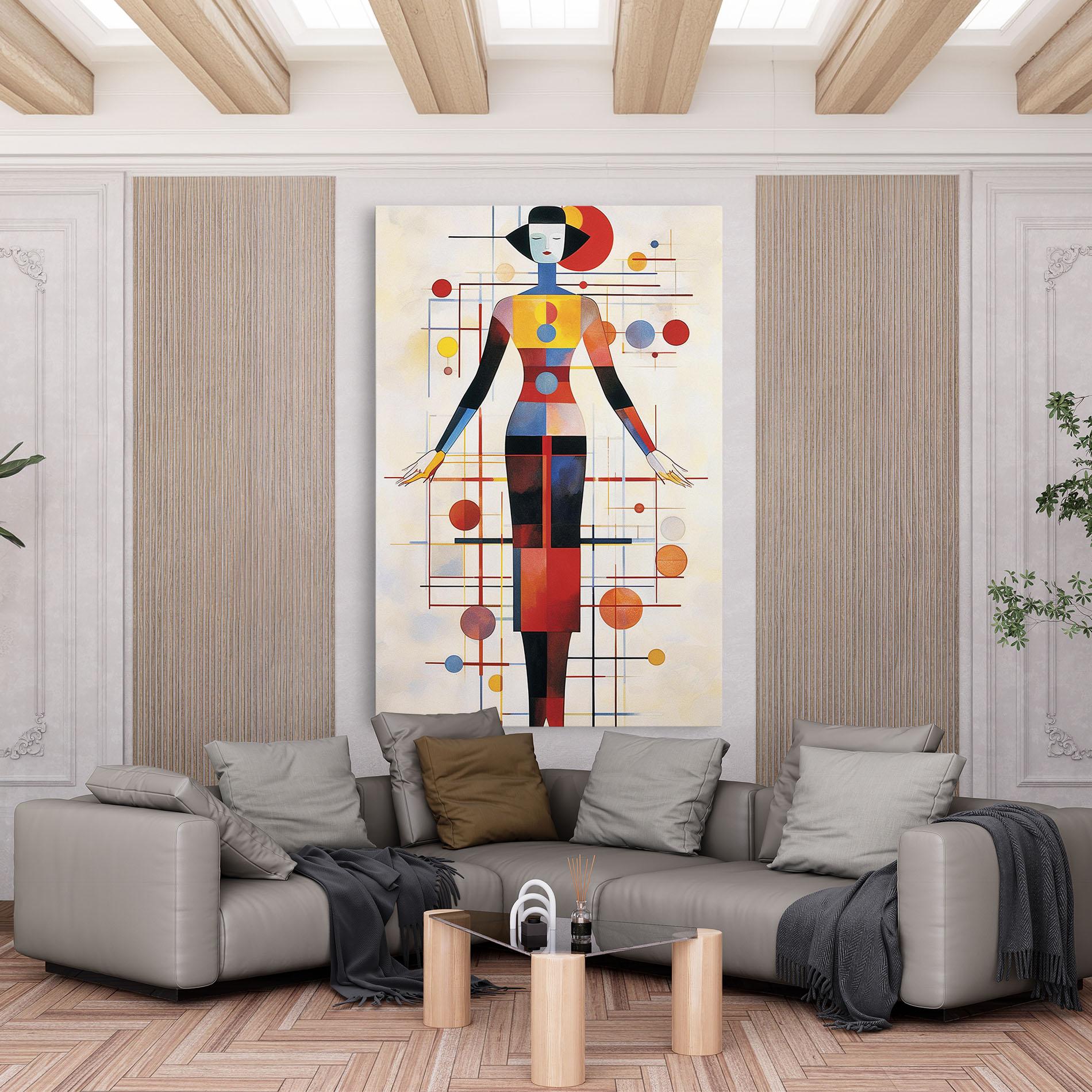 Tablou Canvas Poster Woman Artist mockup 6