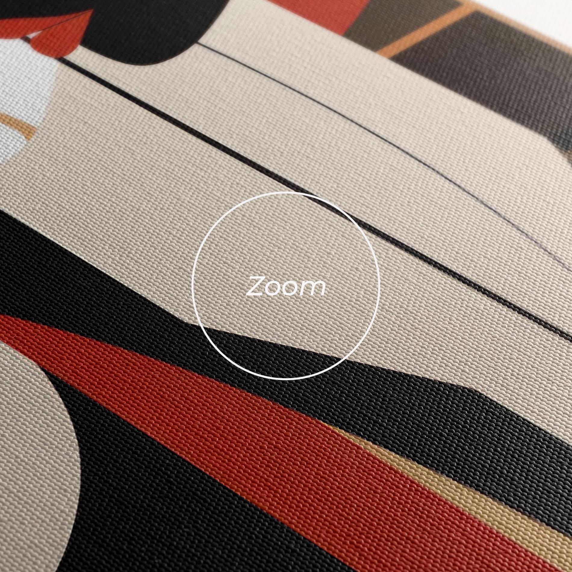 Tablou Canvas Abstract Couple Kissing mockup 3