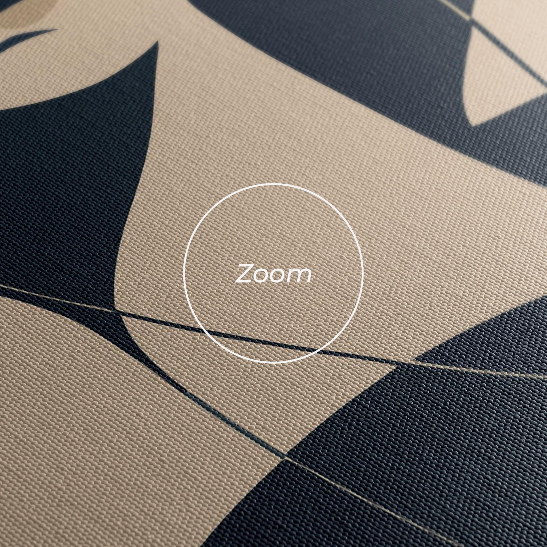 Tablou Canvas Cream Blue Woman mockup 3