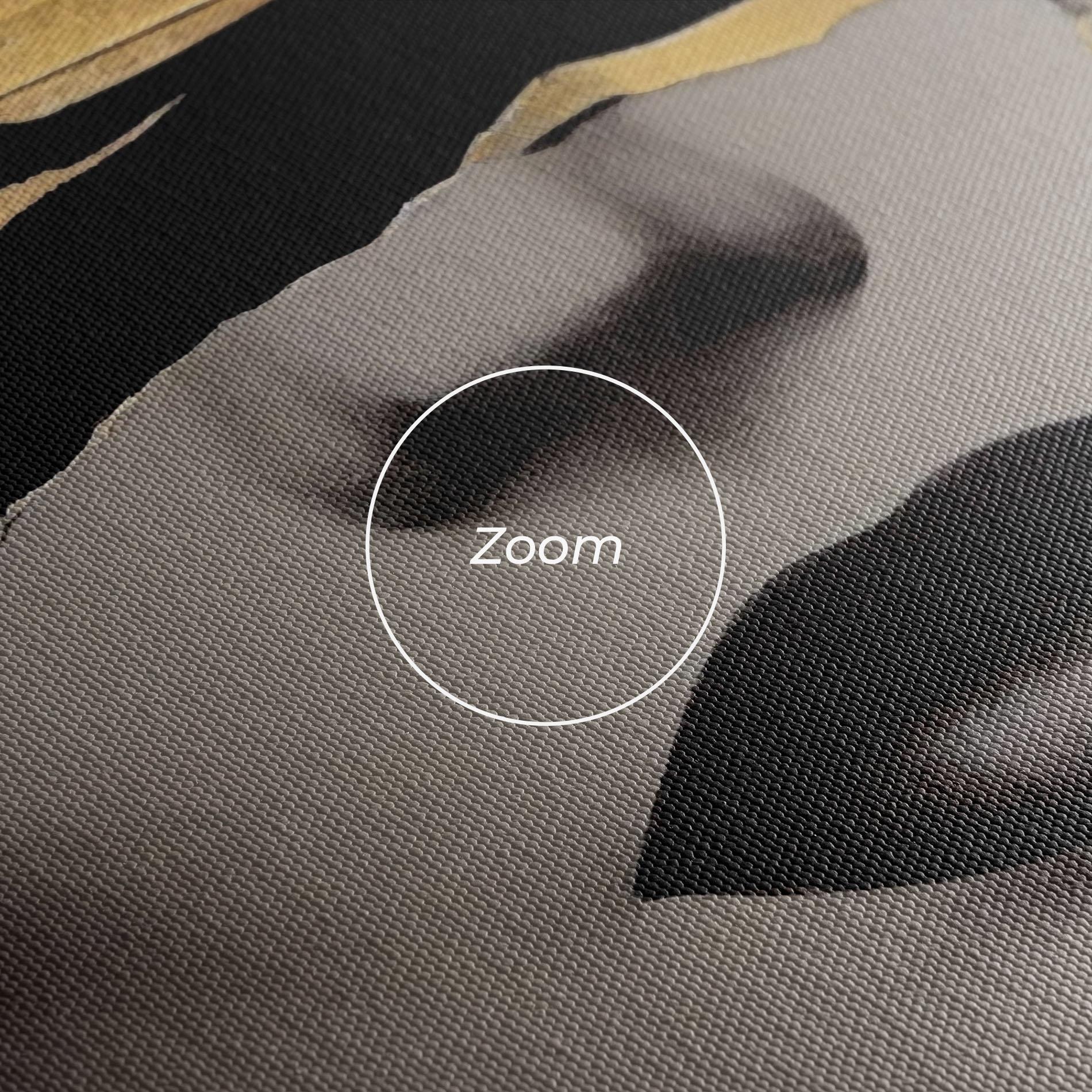 Tablou Canvas Modern Golden Paint mockup 3