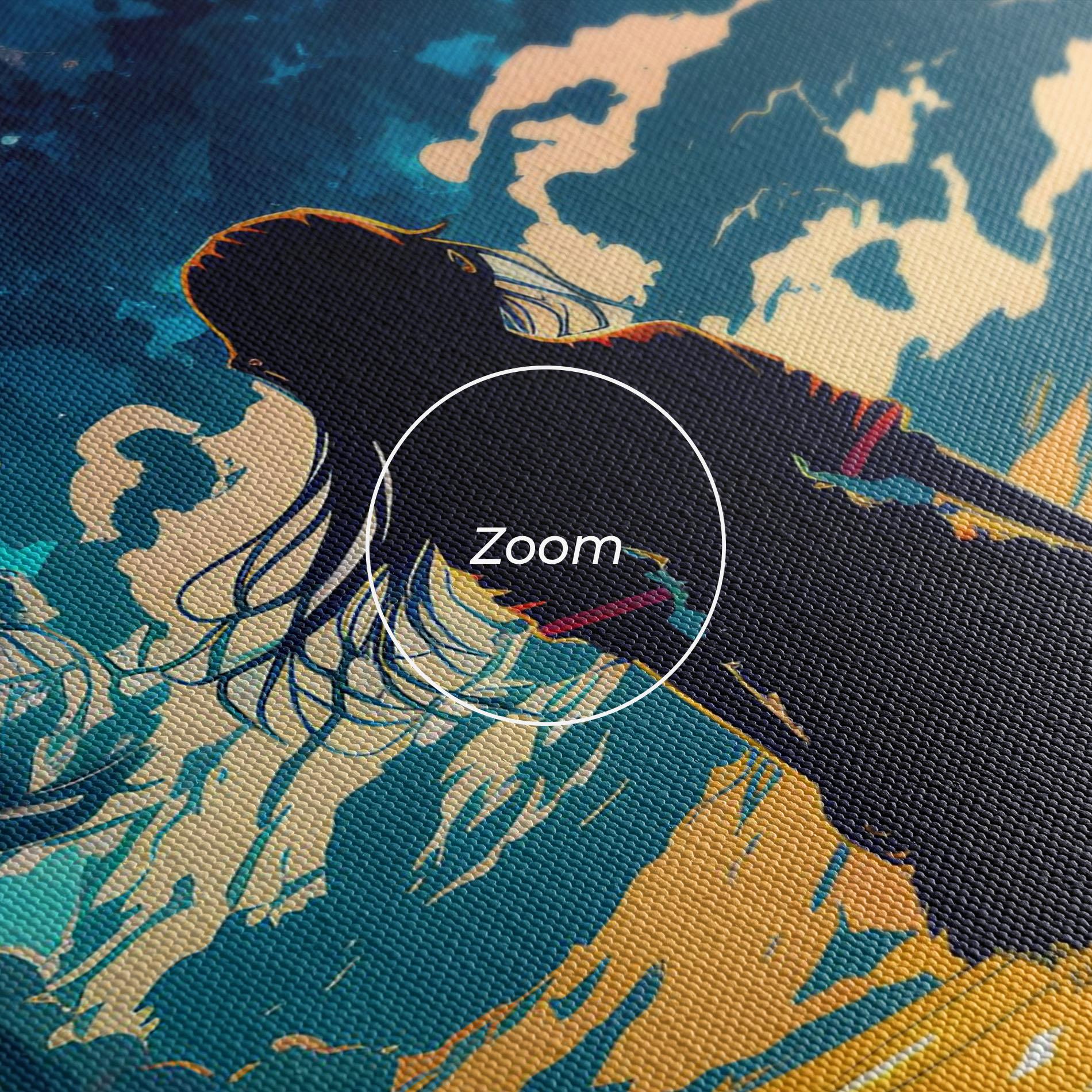 Tablou Canvas Mystical Woman Fairytale mockup 3