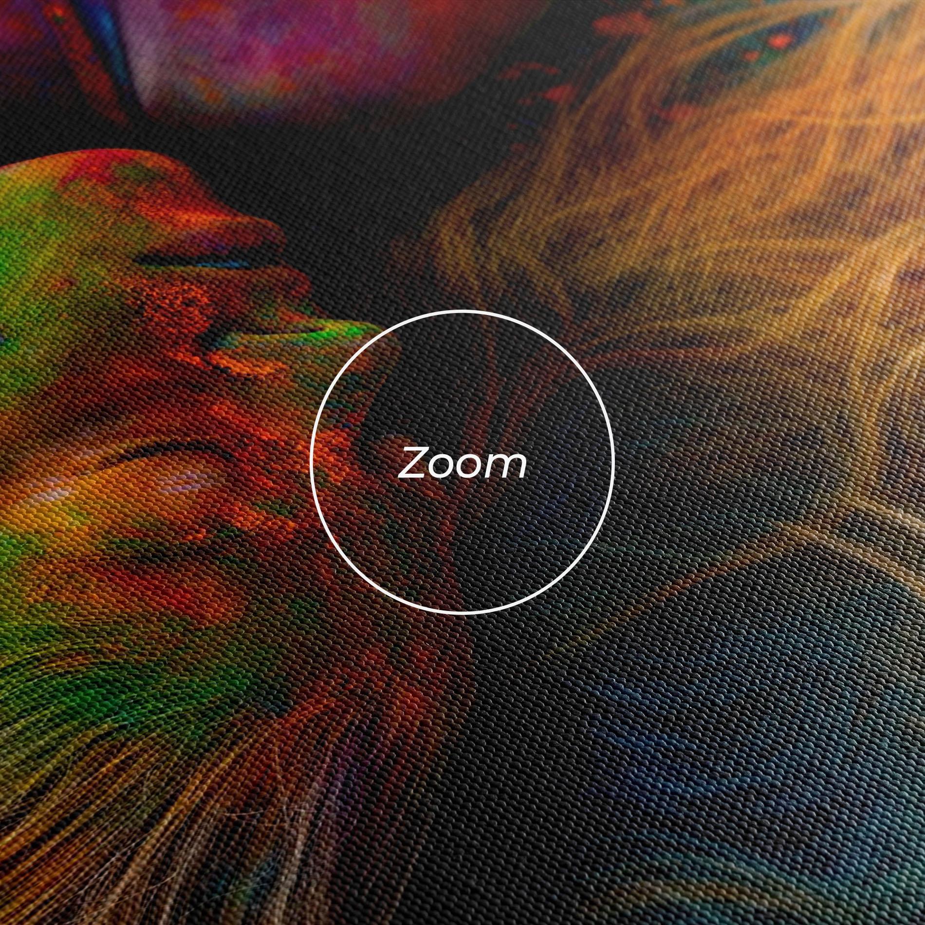 Tablou Canvas Powder Holi Woman mockup 3