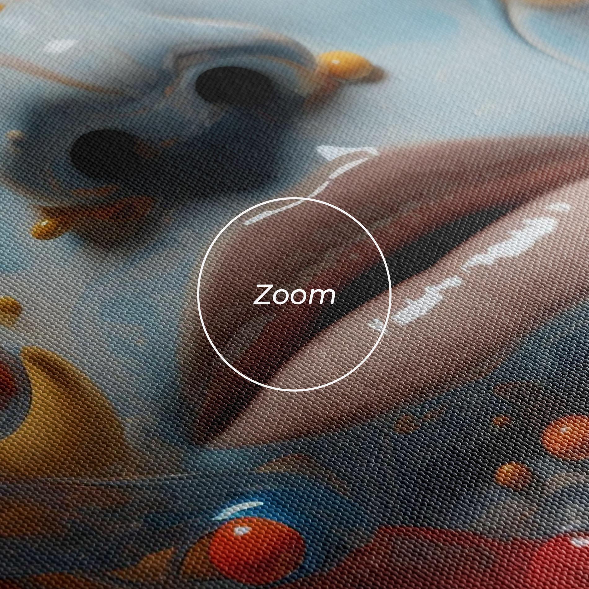 Tablou Canvas Pretty Blue Face mockup 3